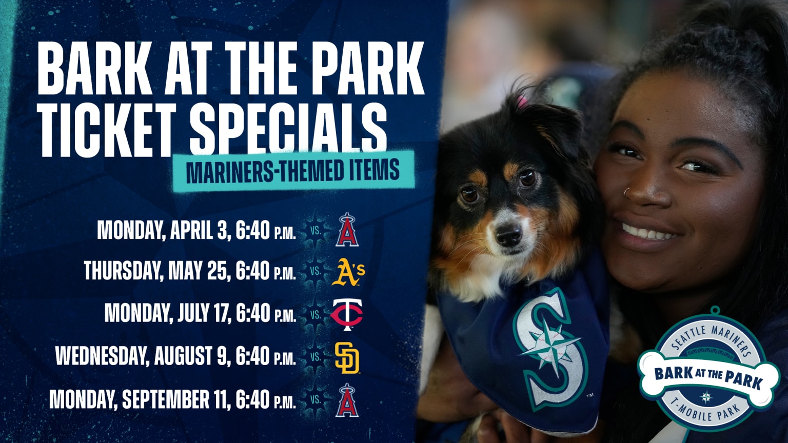 Bark at the Park Seattle Mariners