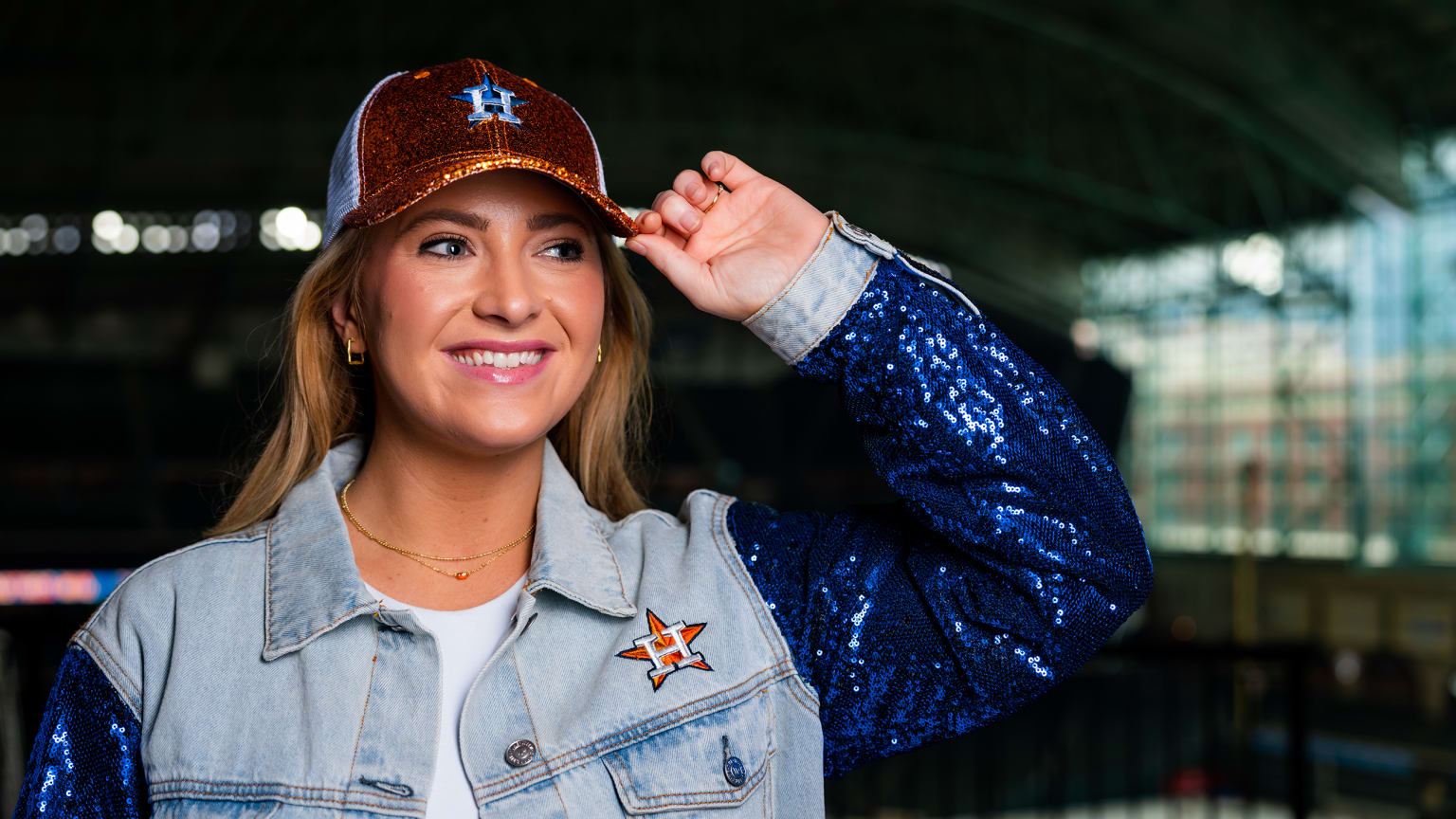 Houston Astros MLB Womens Denim Days Jacket
