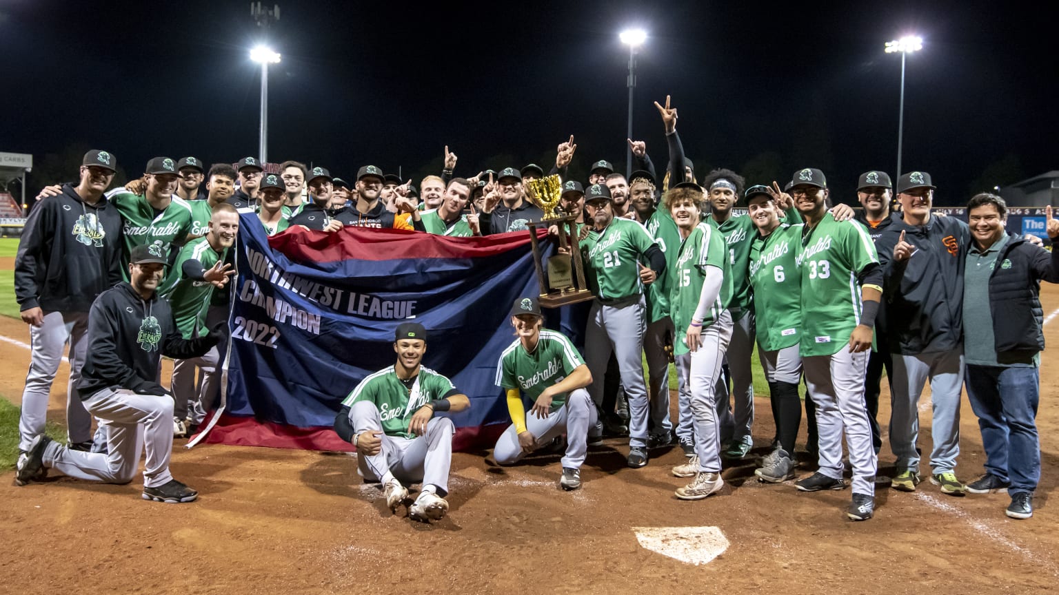 Jared Ravich Eugene Emeralds win 2022 Northwest League title