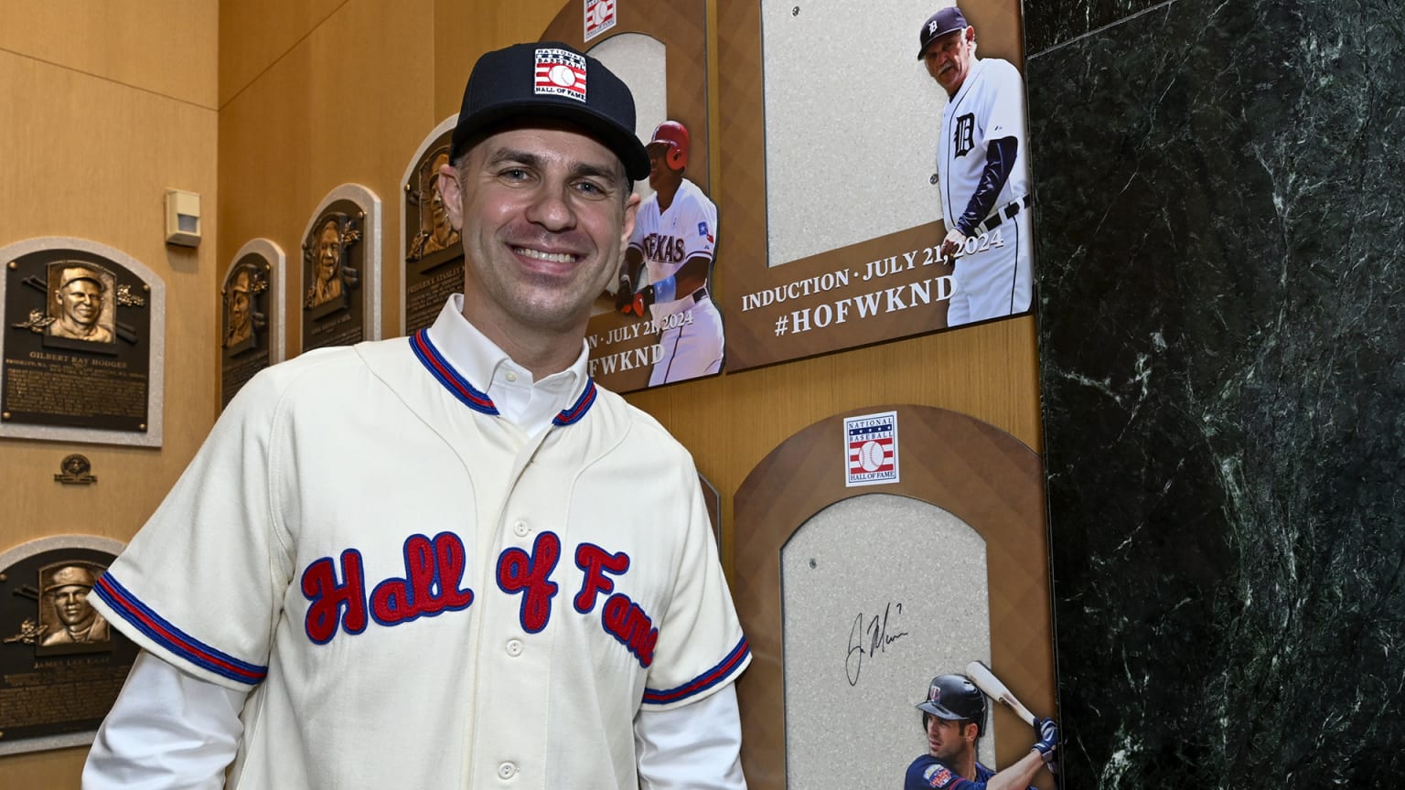 Former Twins catcher Joe Mauer