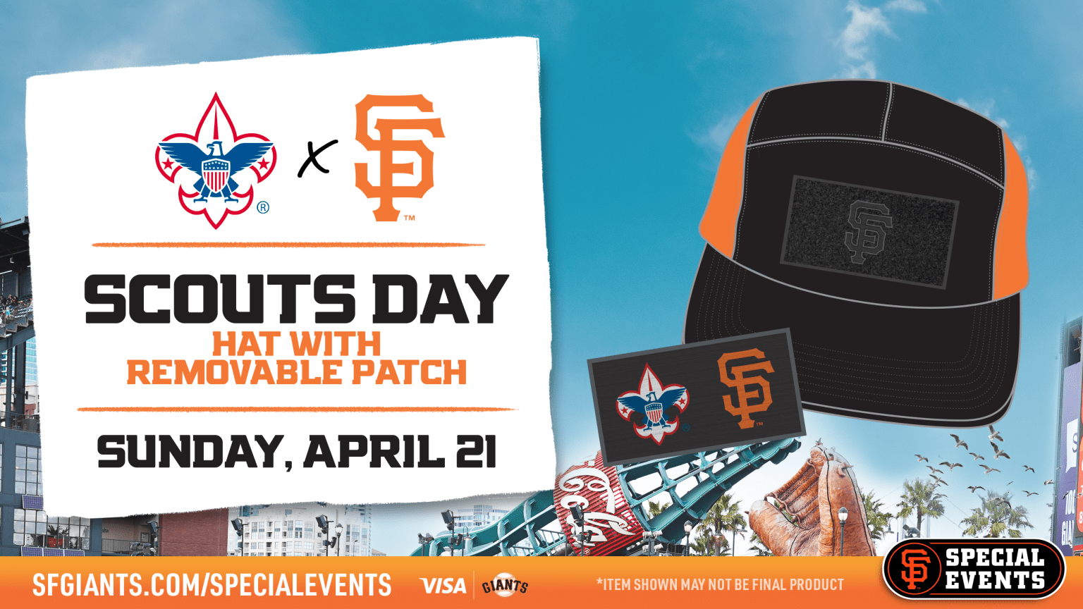 Scouts Day Giants Special Events San Francisco Giants