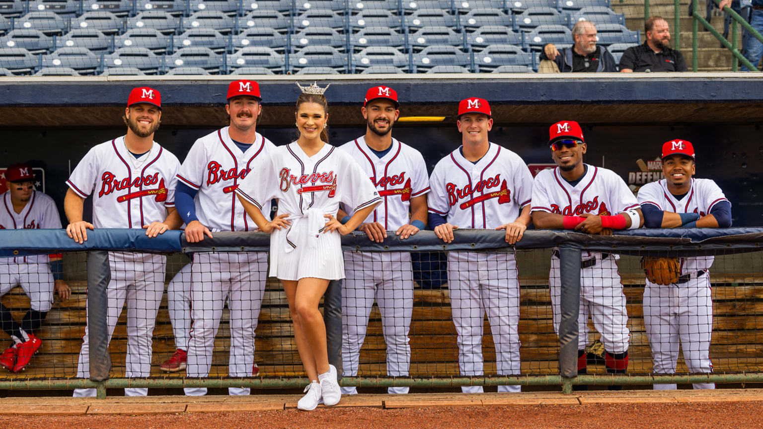 Anna Leah Jolly feels right at home at a Mississippi Braves game