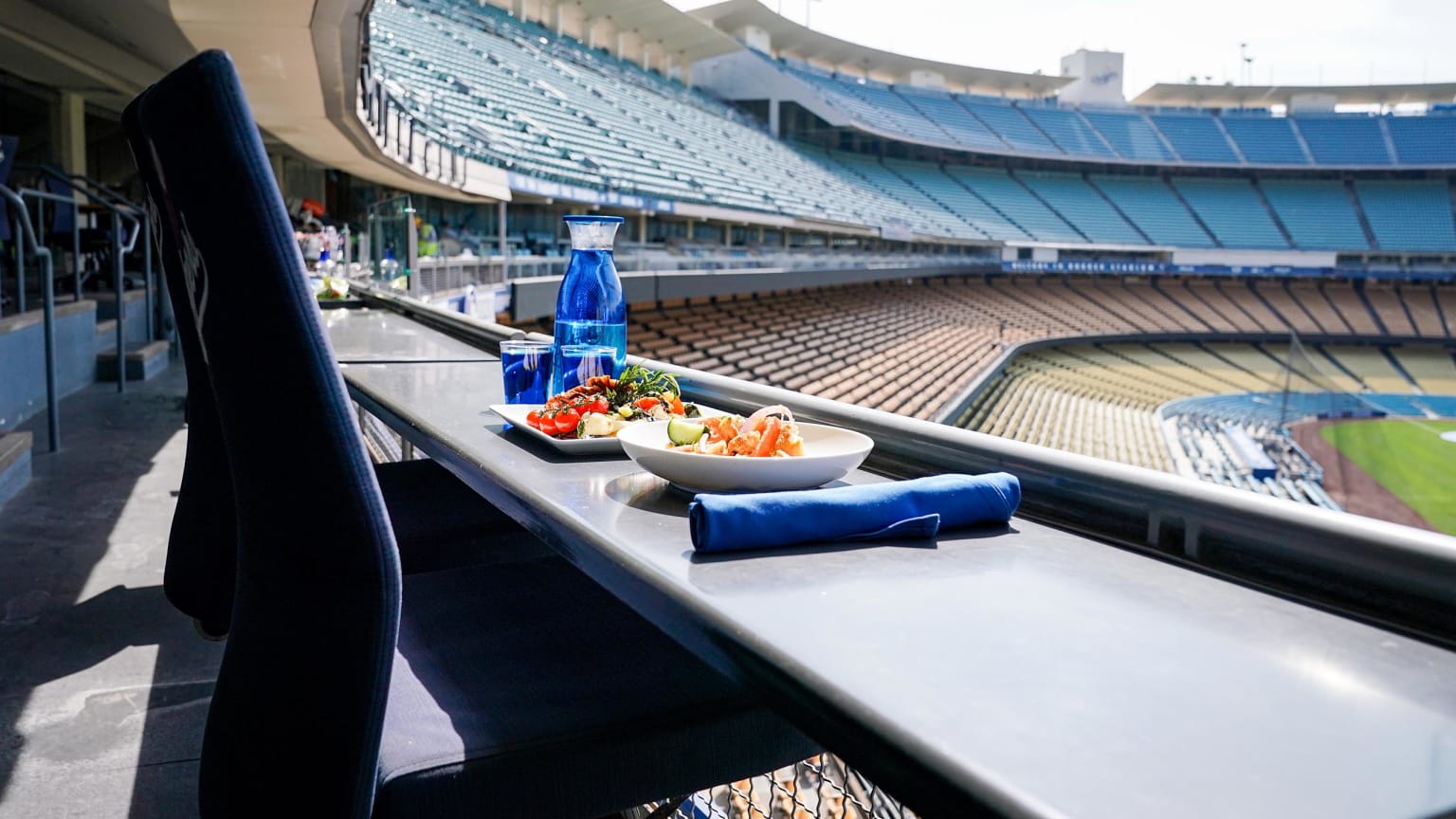 Party Boxes at Dodger Stadium Los Angeles Dodgers