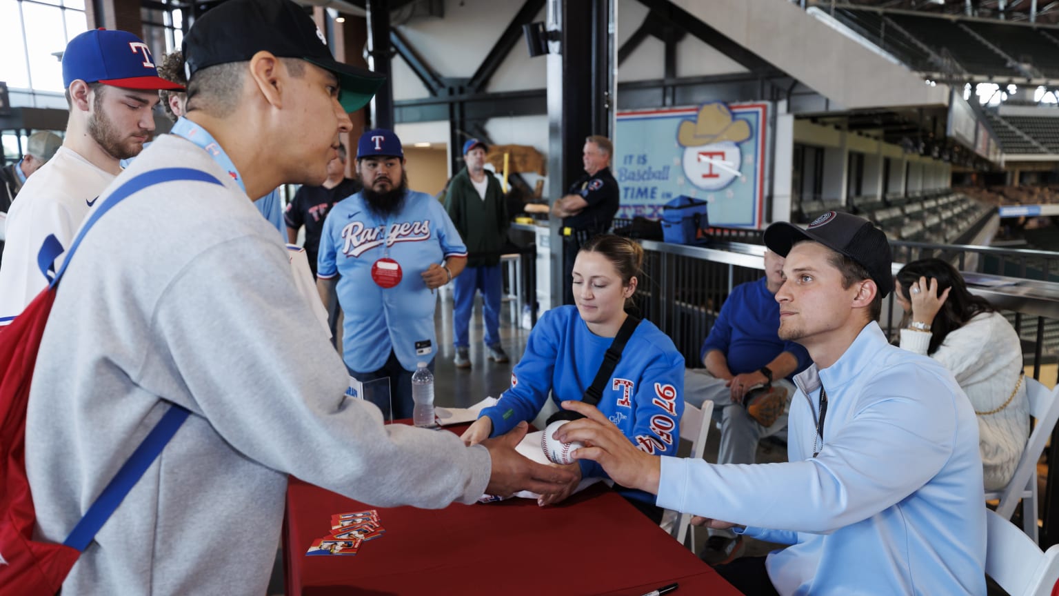 Rangers Fan Fest Texas Rangers