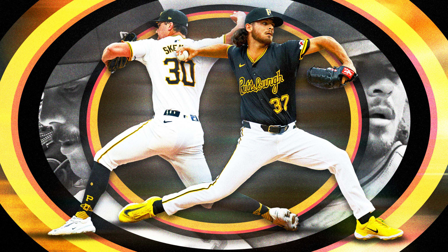 Pirates rookie pitchers Paul Skenes and Jared Jones