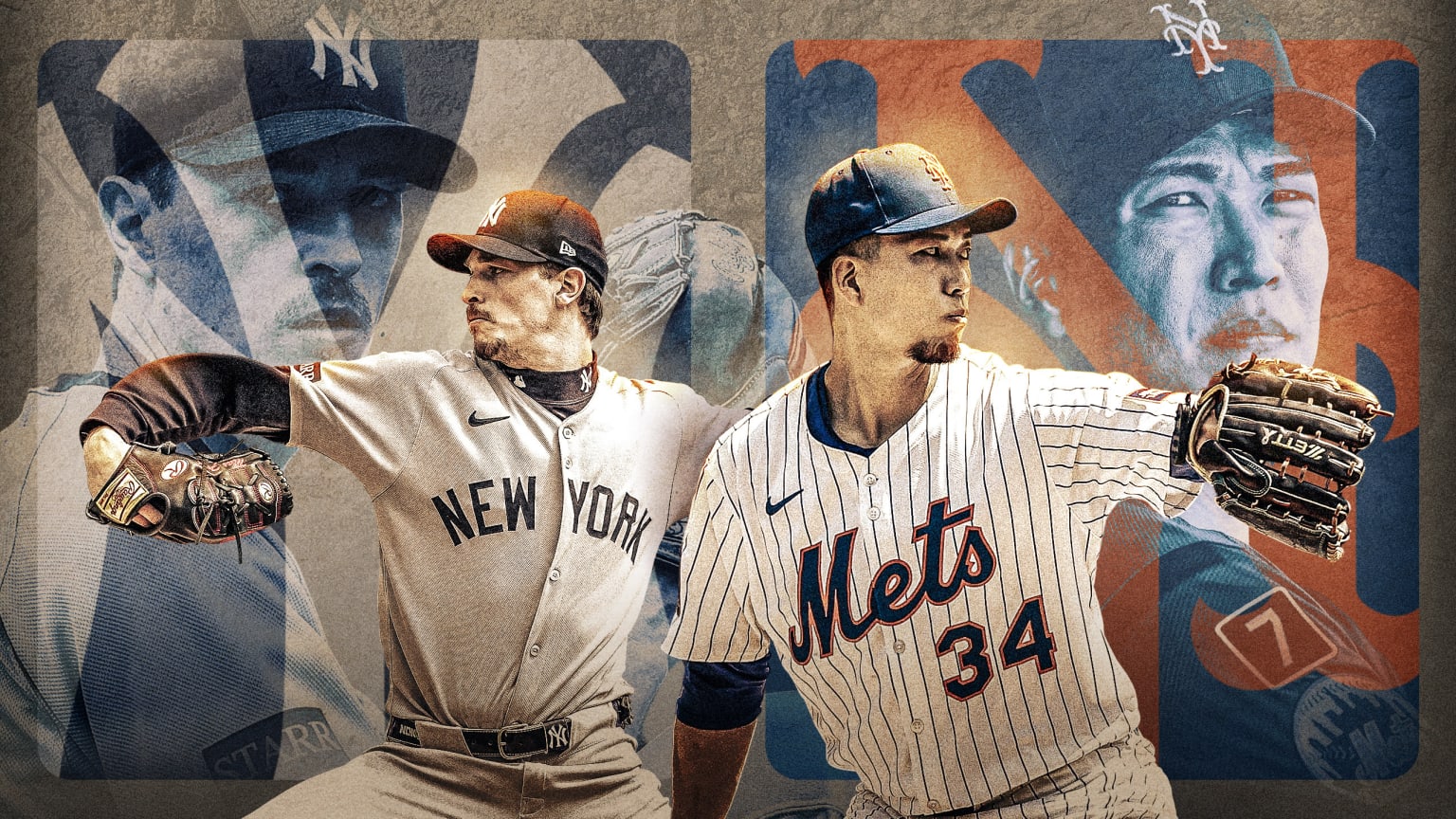 The Yankees' Max Fried and the Mets' Kodai Senga