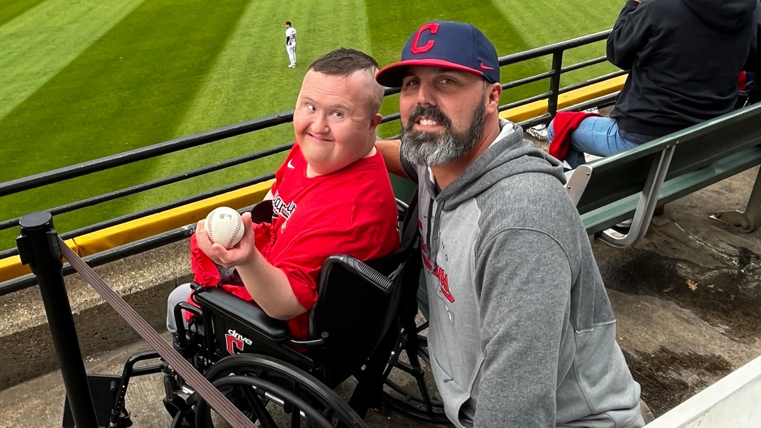 Guardians fans Patrick Steyer and Matt Coleman