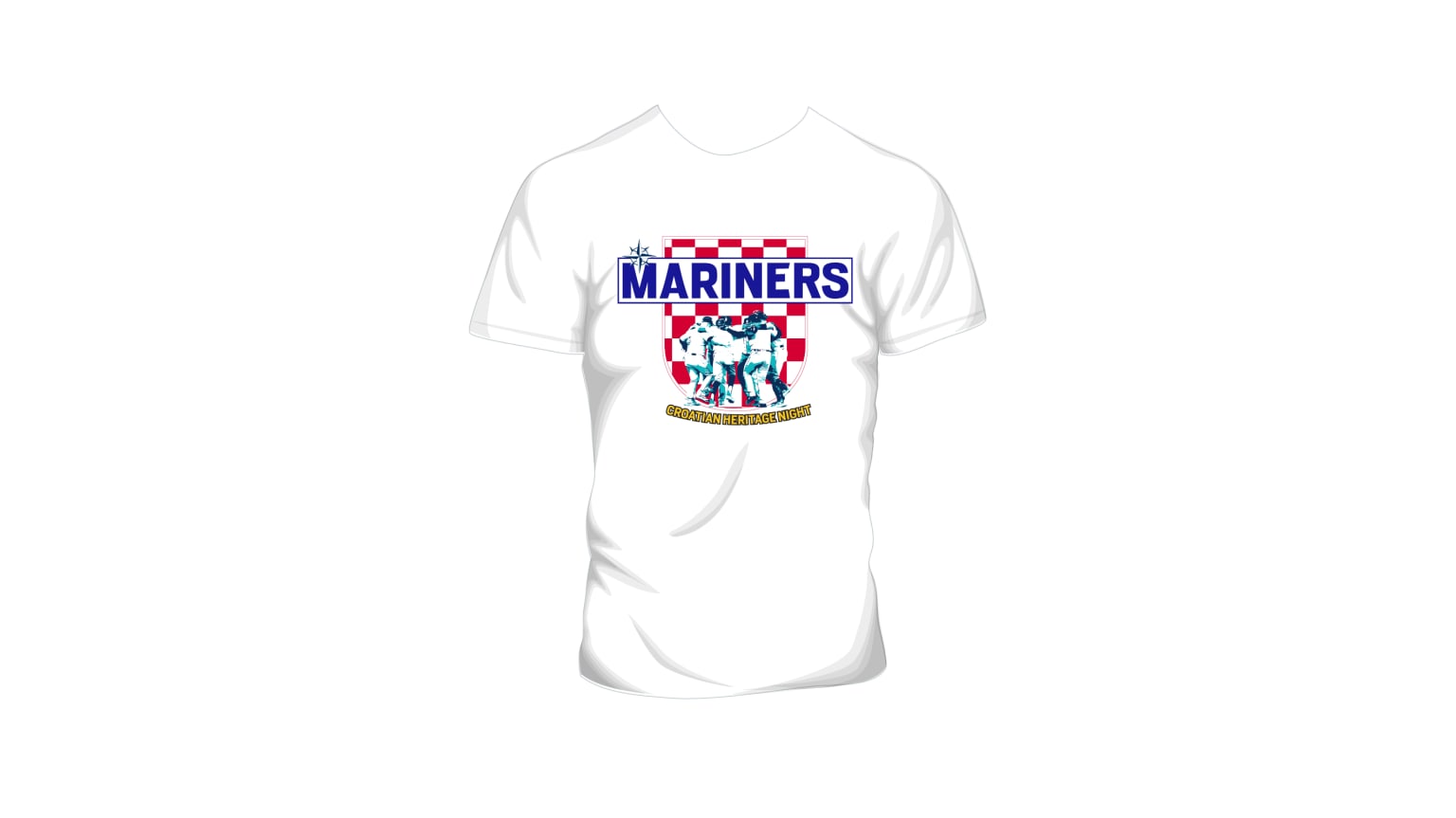 Seattle Mariners Croatian Heritage Day 2023 T Shirt - Limotees