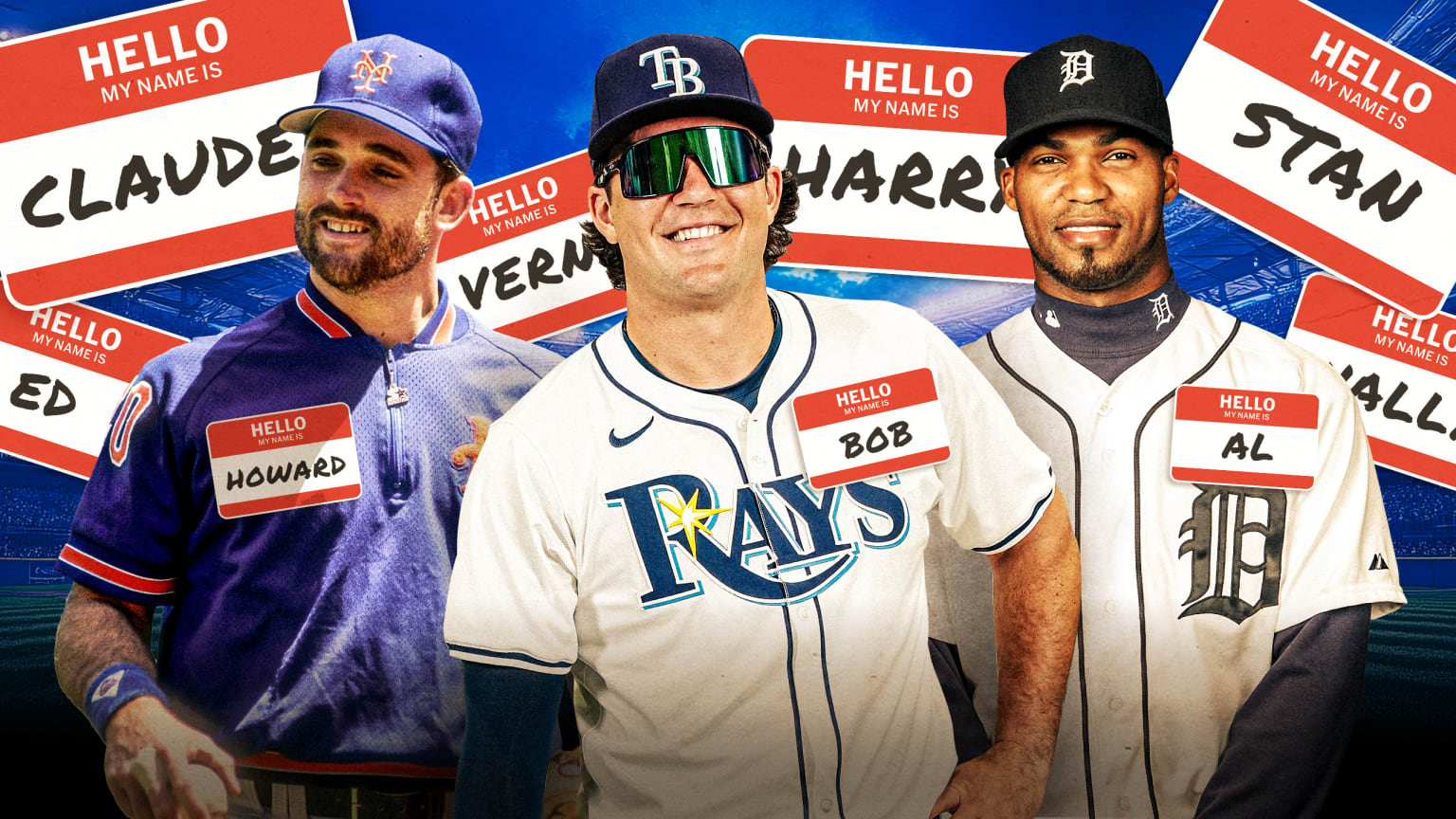 It's been awhile since we've seen players with names like Howard, Al, Claude and Stan in the big leagues