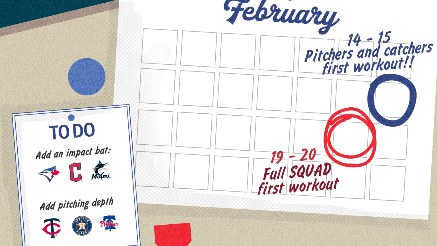 Mlb Roster Packets How each MLB team can improve its roster before Spring Training