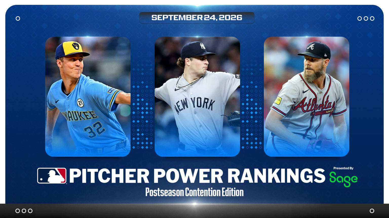 Jacob Misiorowski, Cam Schlittler and Chris Sale