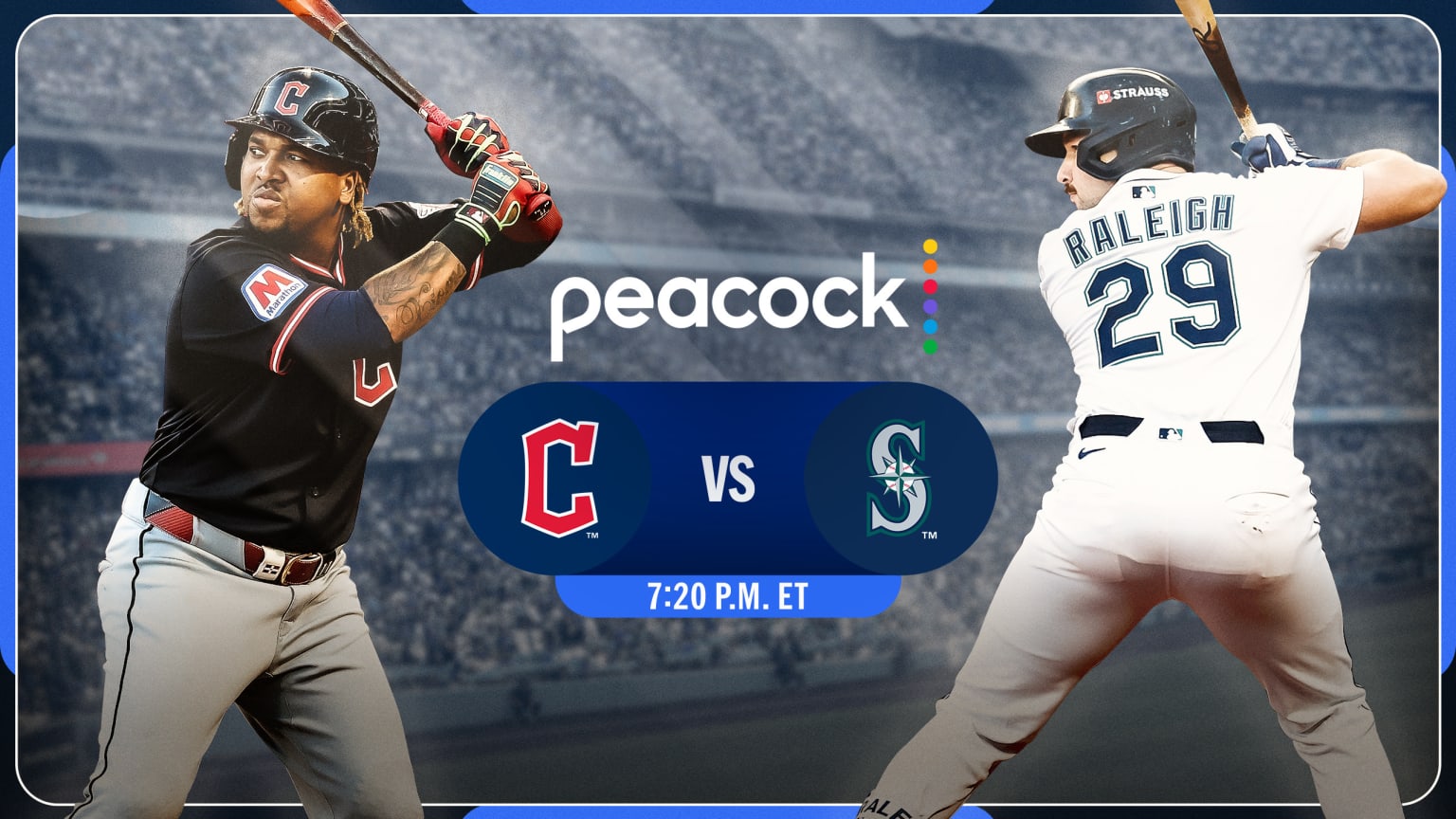 José Ramírez and Cal Raleigh