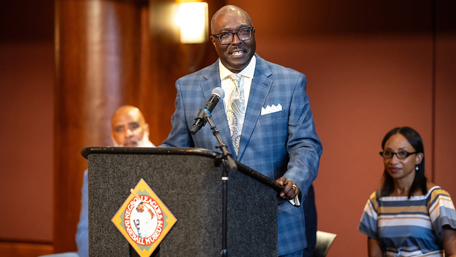 Negro Leagues Baseball Museum president Bob Kendrick