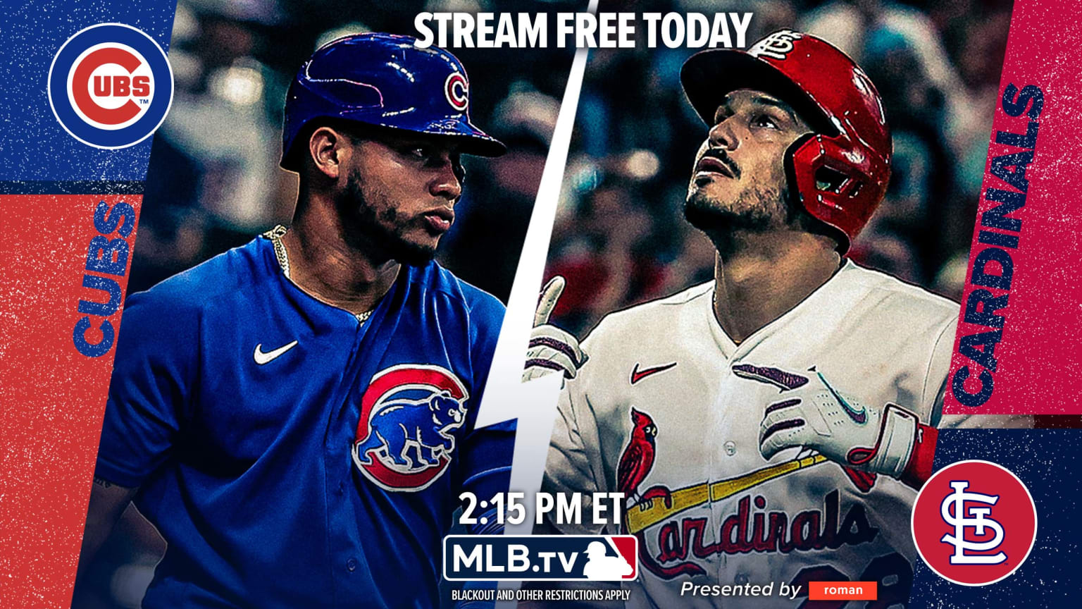 Cubs, Cardinals free on MLB.TV