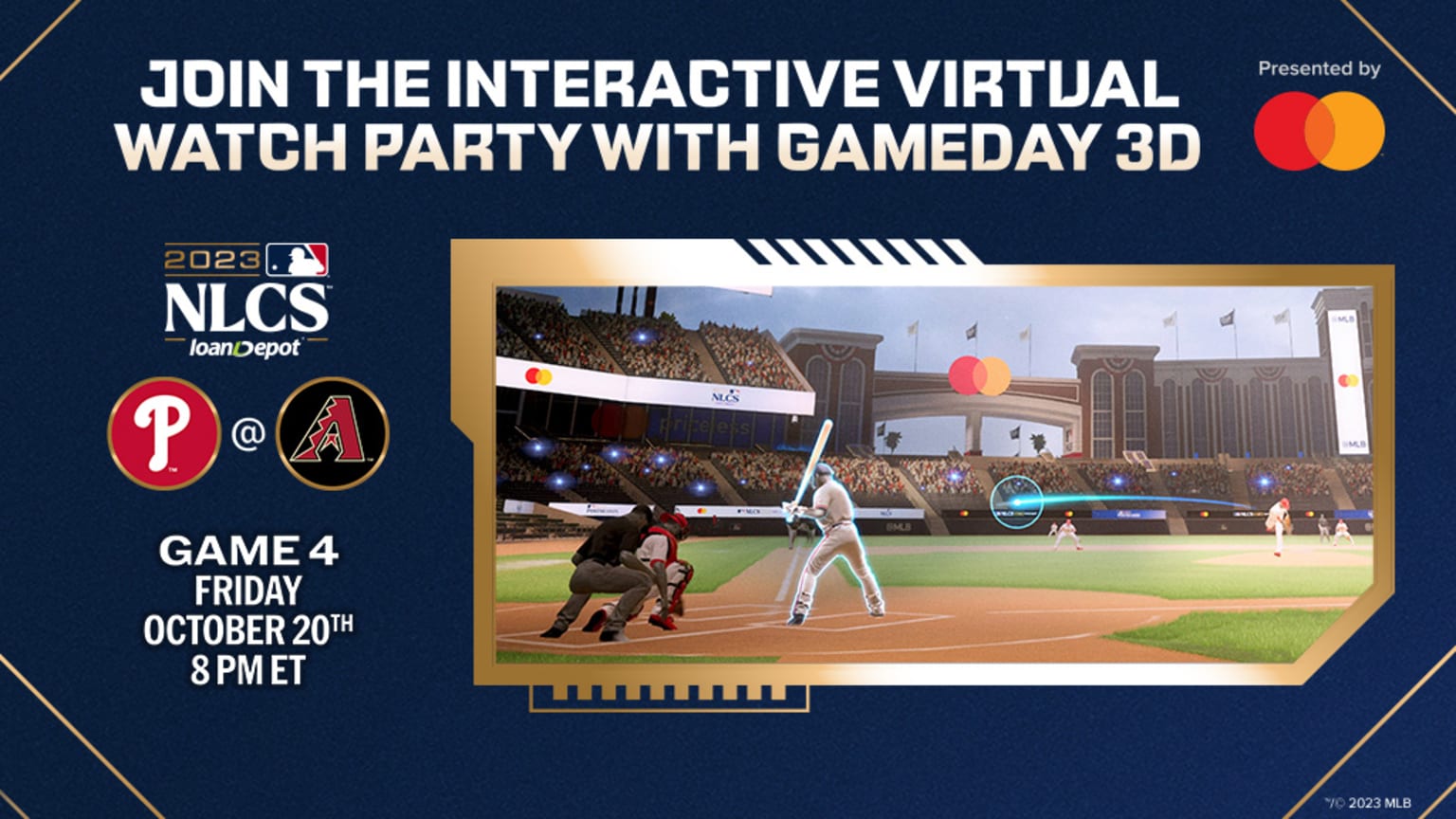 Join the interactive virtual watch party with Gameday 3D