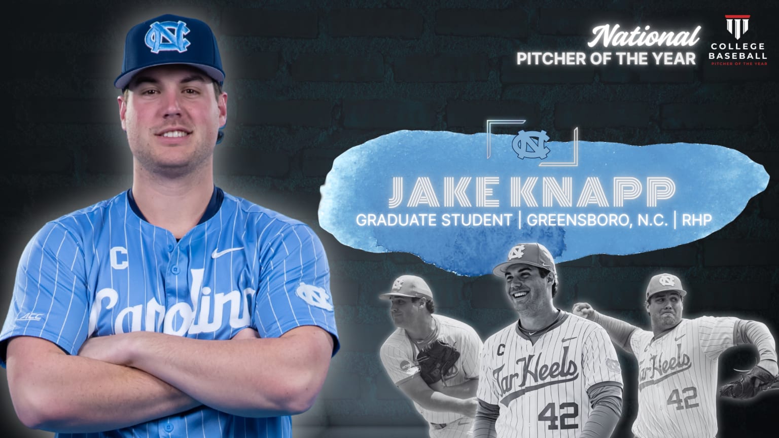 UNC's Jake Knapp named 2025 Pitcher of the Year by College Baseball Foundation UNC's Jake Knapp named 2025 Pitcher of the Year by College Baseball Foundation