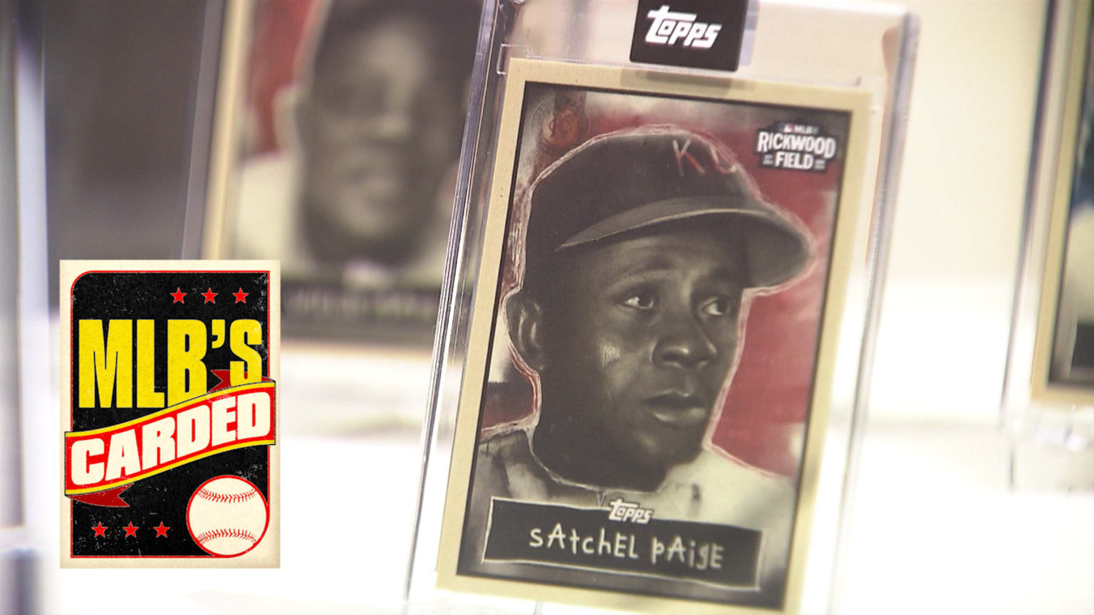 Former Major Leaguer Micah Johnson painted a set of Negro Leagues baseball cards