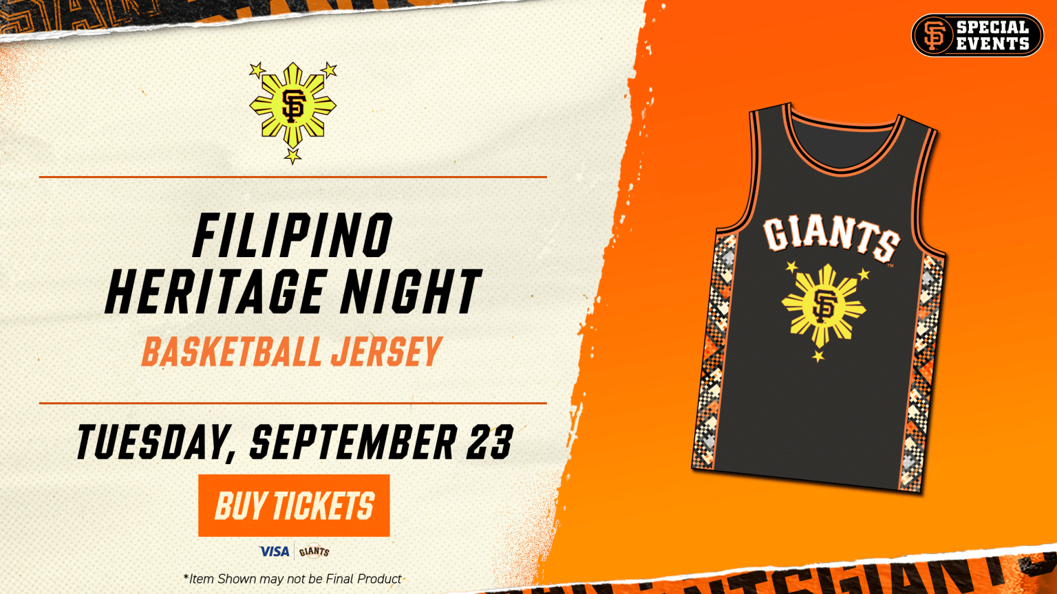 Filipino Heritage Night Special Event San Francisco Giants