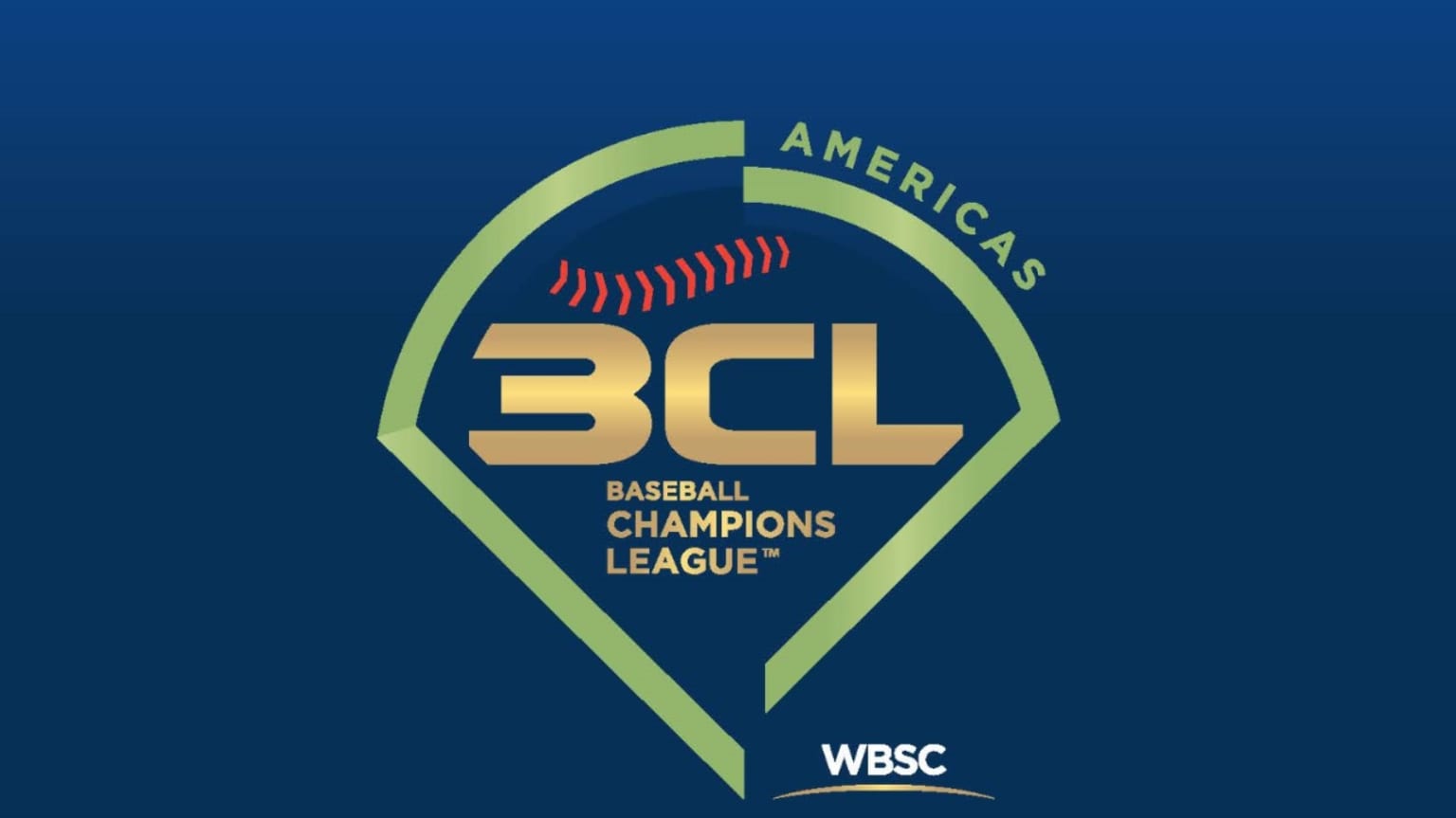 A logo for the Baseball Champions League