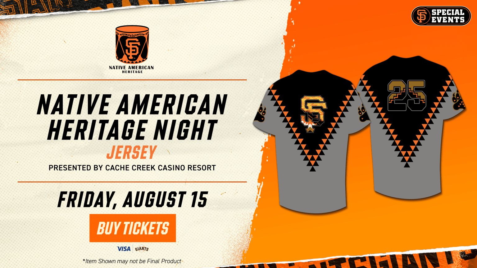 Native American Heritage Night | Special Event | San