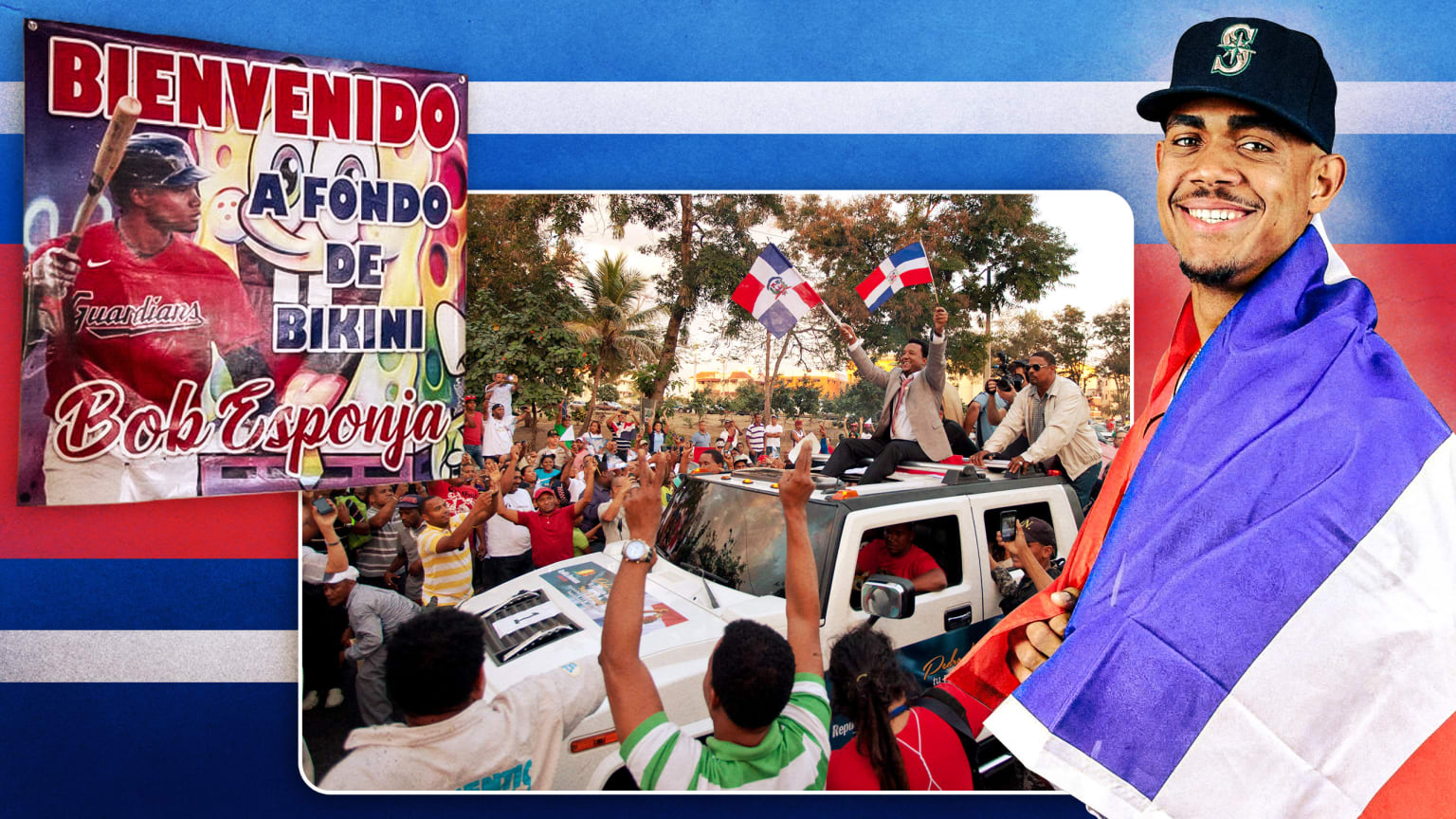 Players like Oscar Gonzalez, Pedro Martinez and Julio Rodríguez get a hero's welcome when returning home