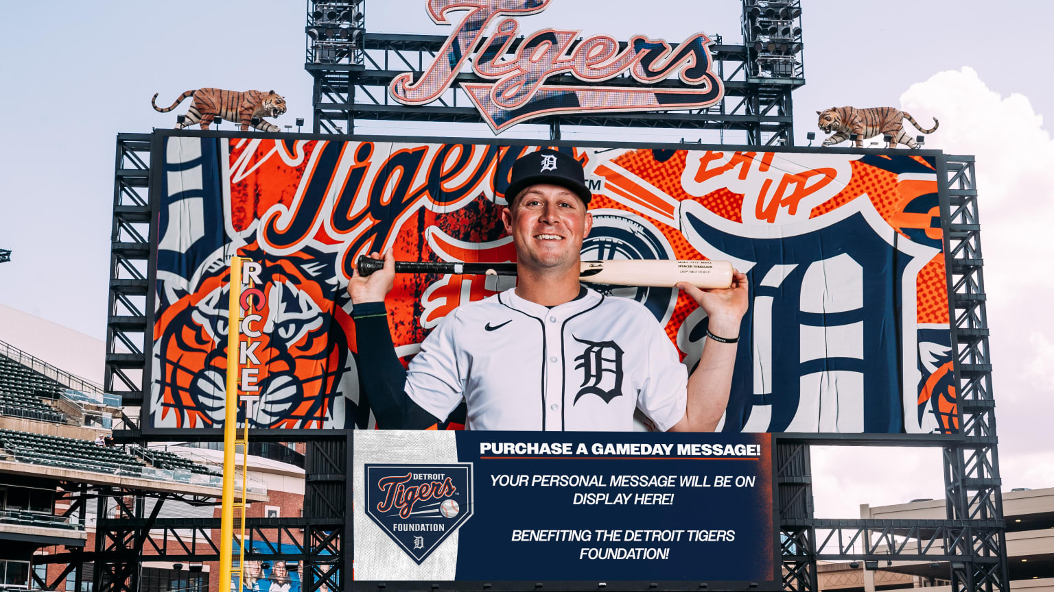 Support the Detroit Tigers Foundation Detroit Tigers