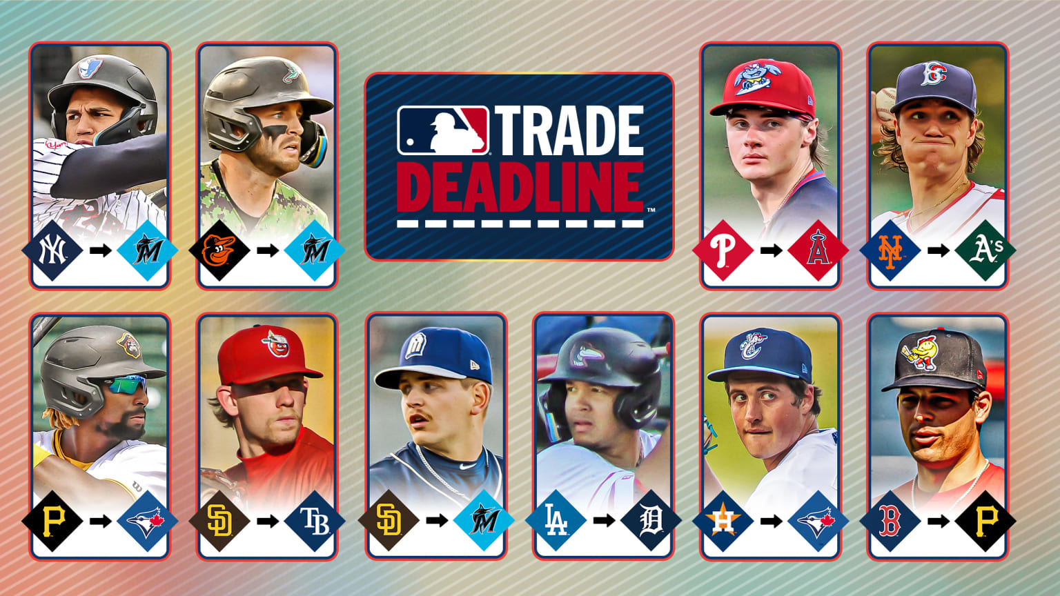 MLB Pipeline ranks every prospect traded before the Deadline