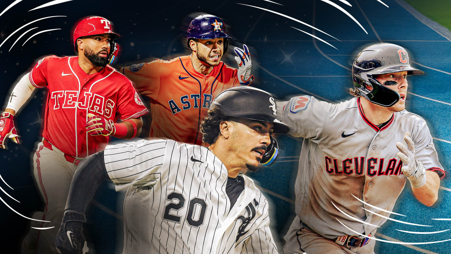Rangers, Astros, White Sox and Guardians play big series this weekend