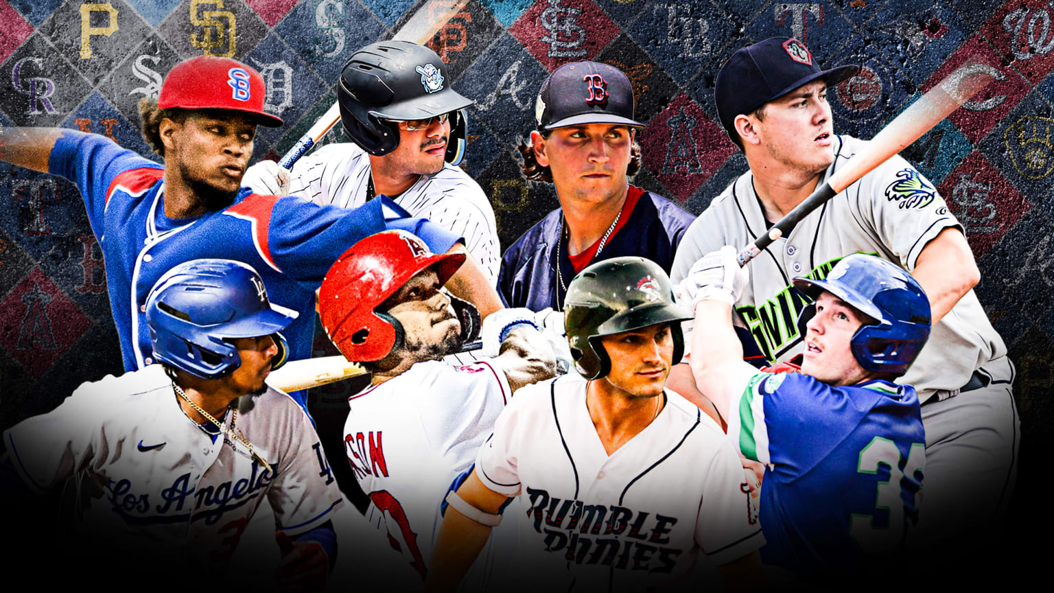 Montage of 8 prospects who could be taken in Rule 5 Draft