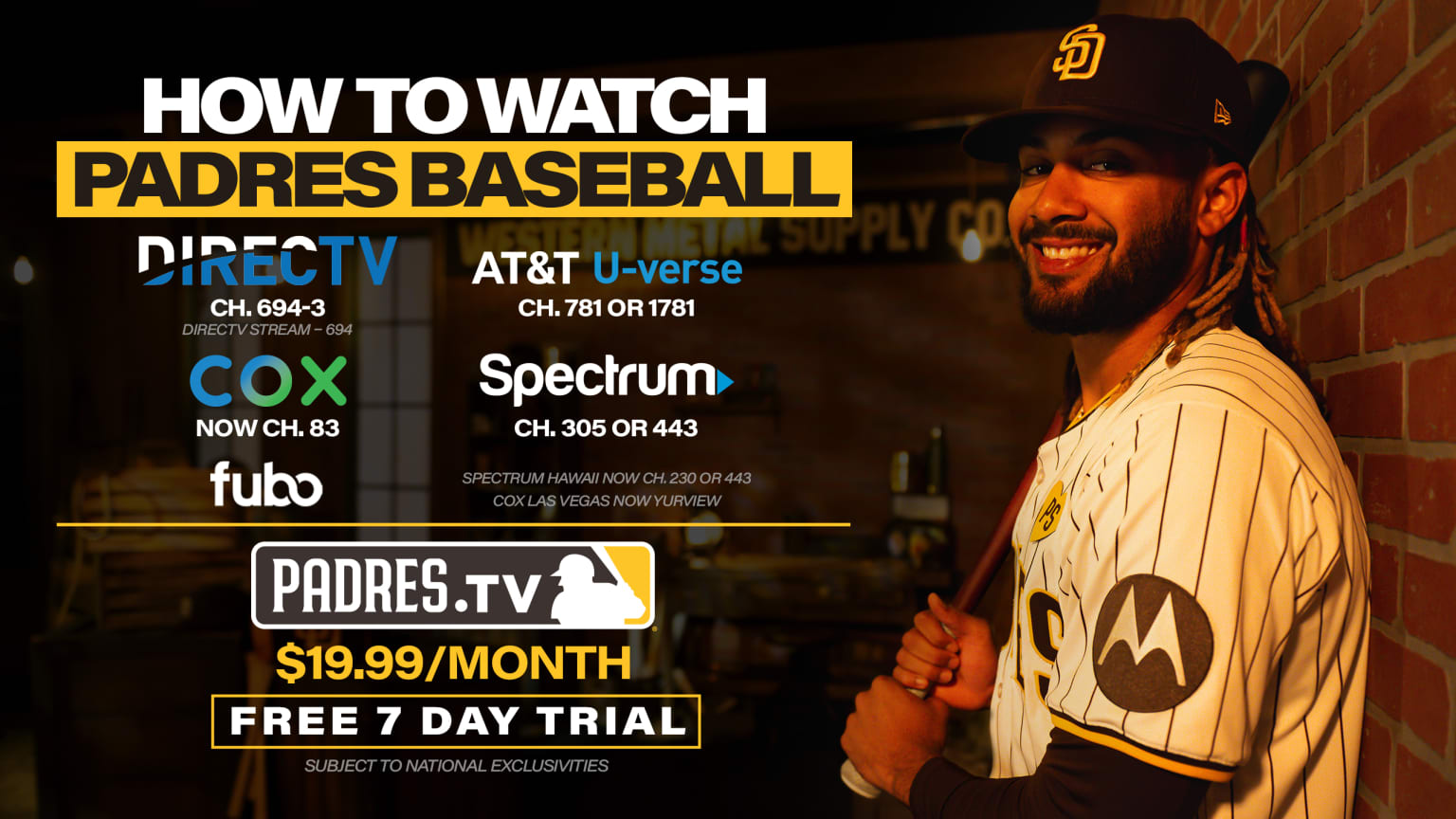 Padres Games: How to Watch | San Diego Padres