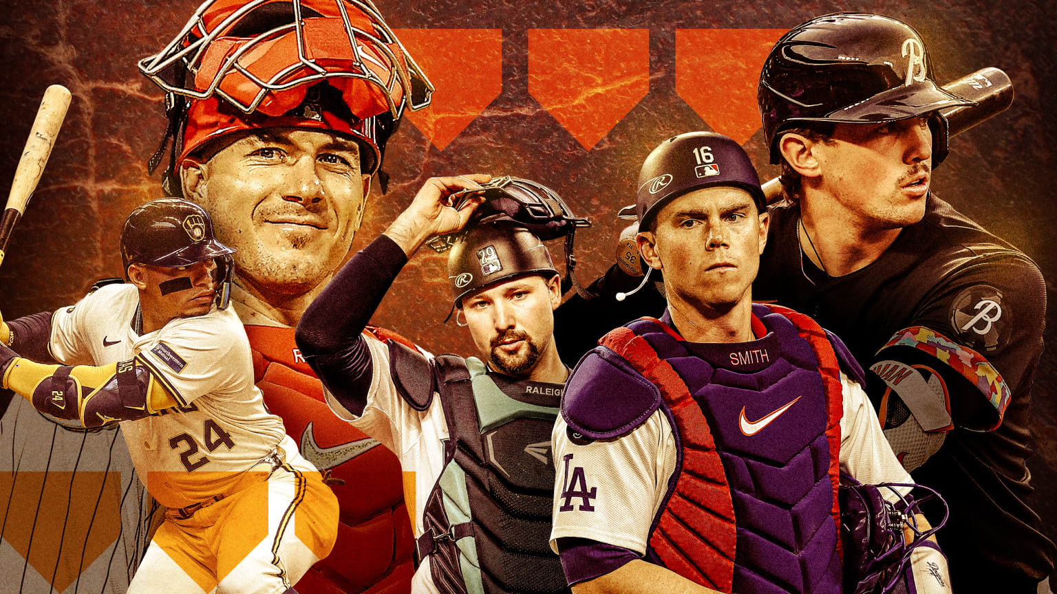 William Contreras, J.T. Realmuto, Cal Raleigh, Will Smith and Adley Rutschman are the gold standard of catchers