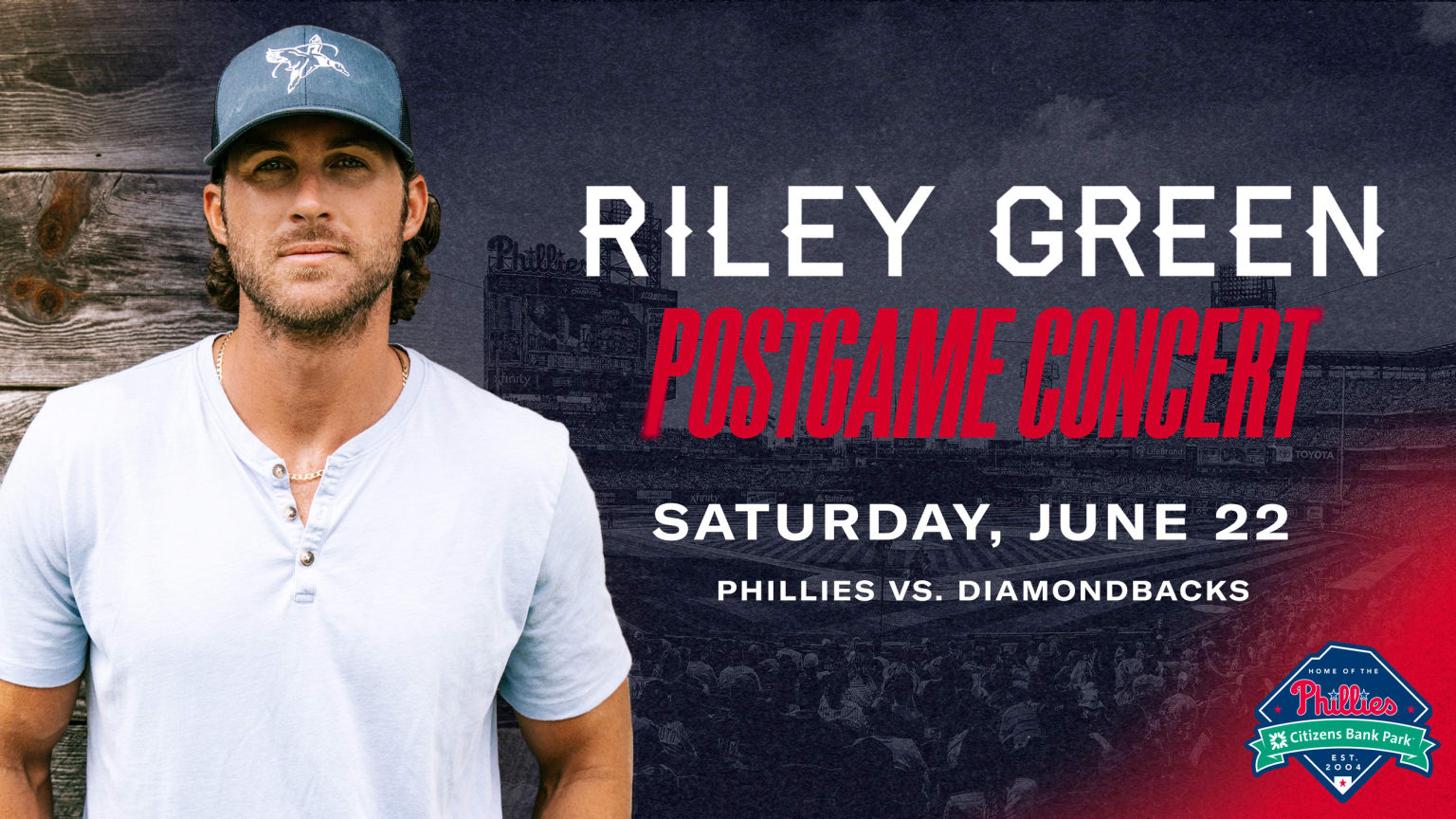 Riley Green Postgame Concert | Philadelphia Phillies