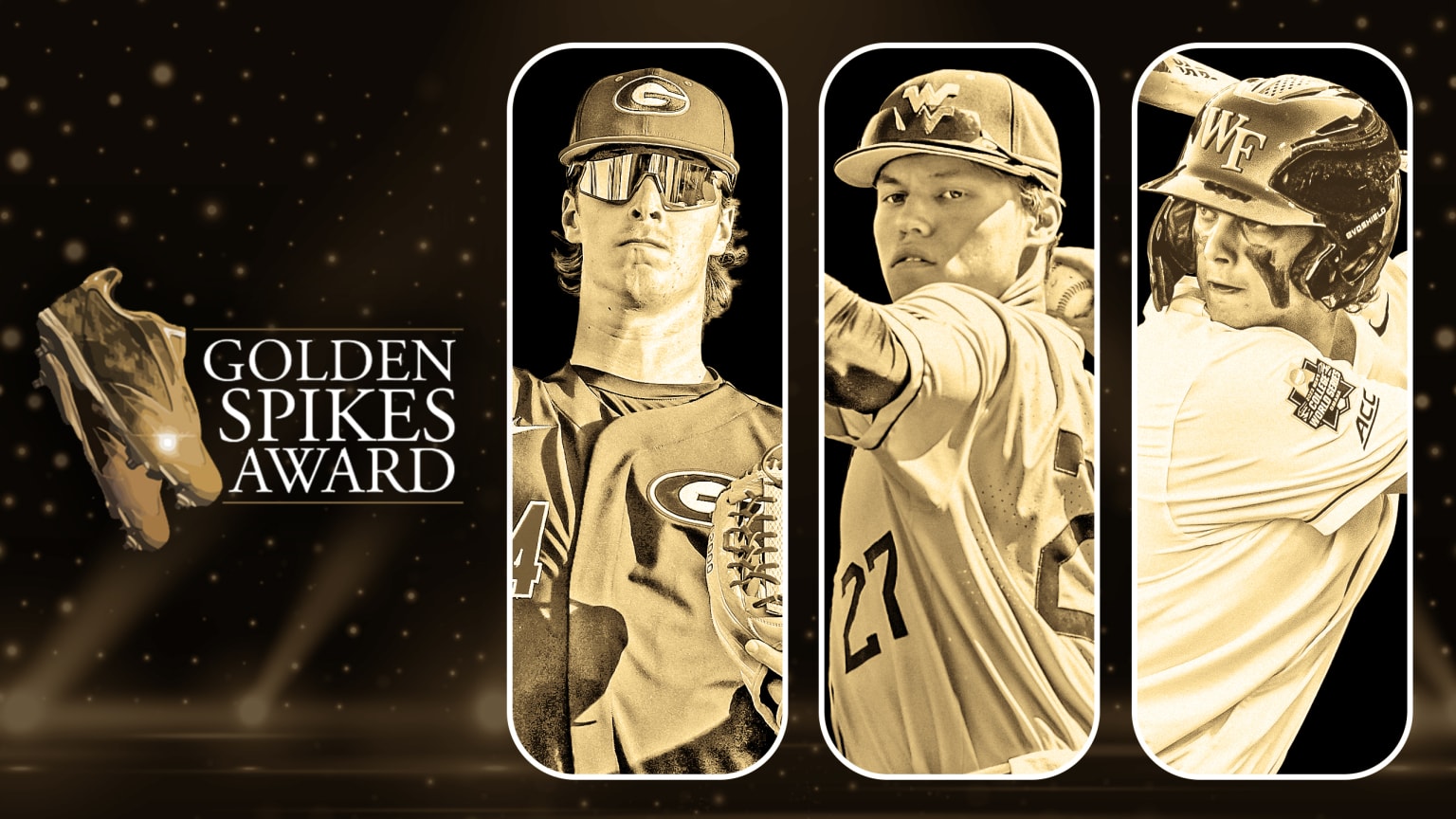 Image with three candidates for Golden Spikes Award