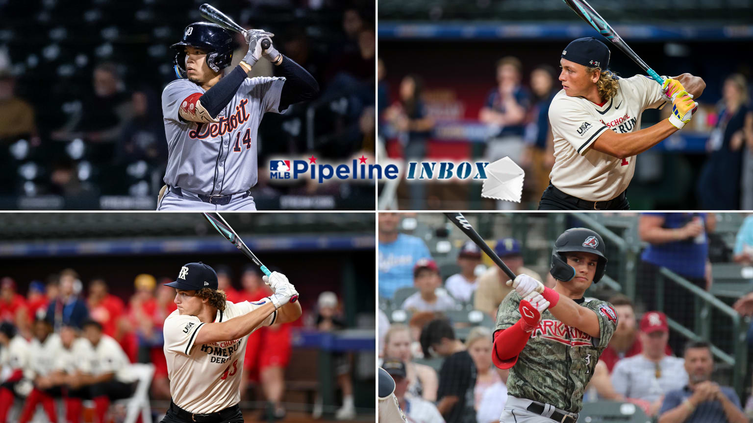 Potential top Draft picks and prospects in the Tigers and Mariners organizations are highlighted in this week's Pipeline Inbox