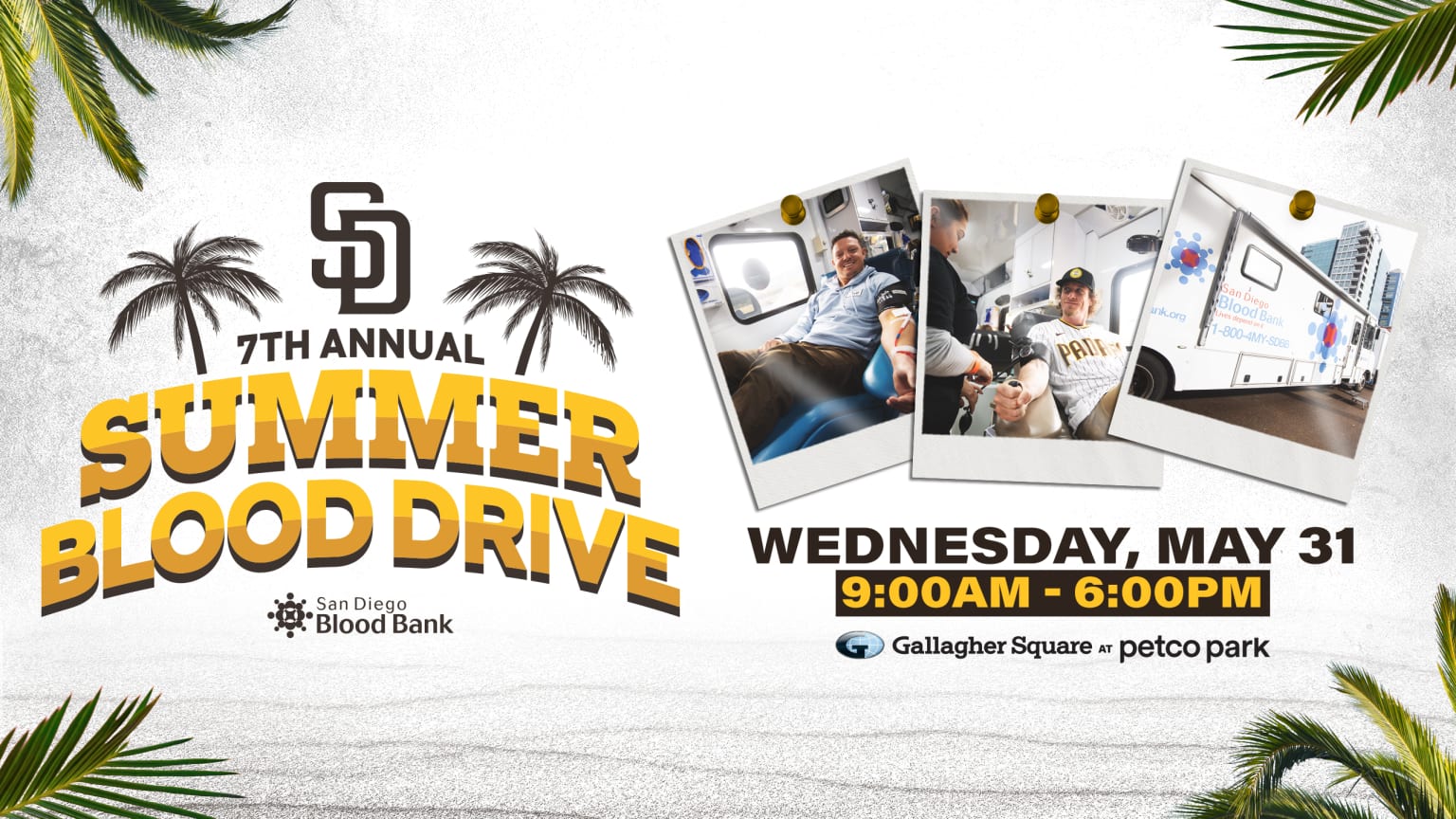 Padres Blood Drive San Diego Padres