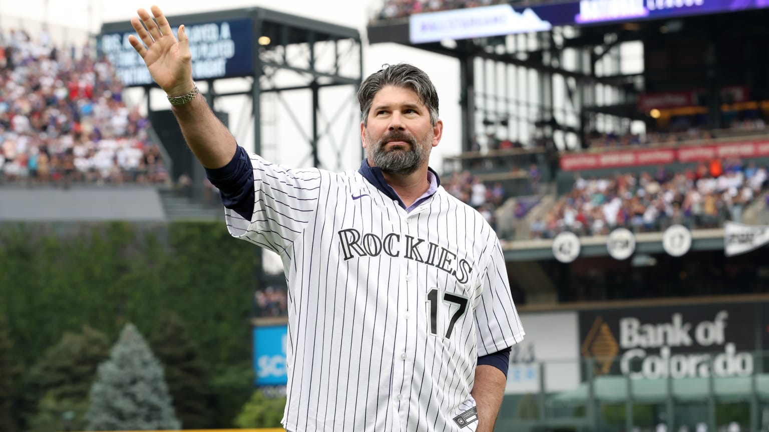 Former Rockies first baseman Todd Helton