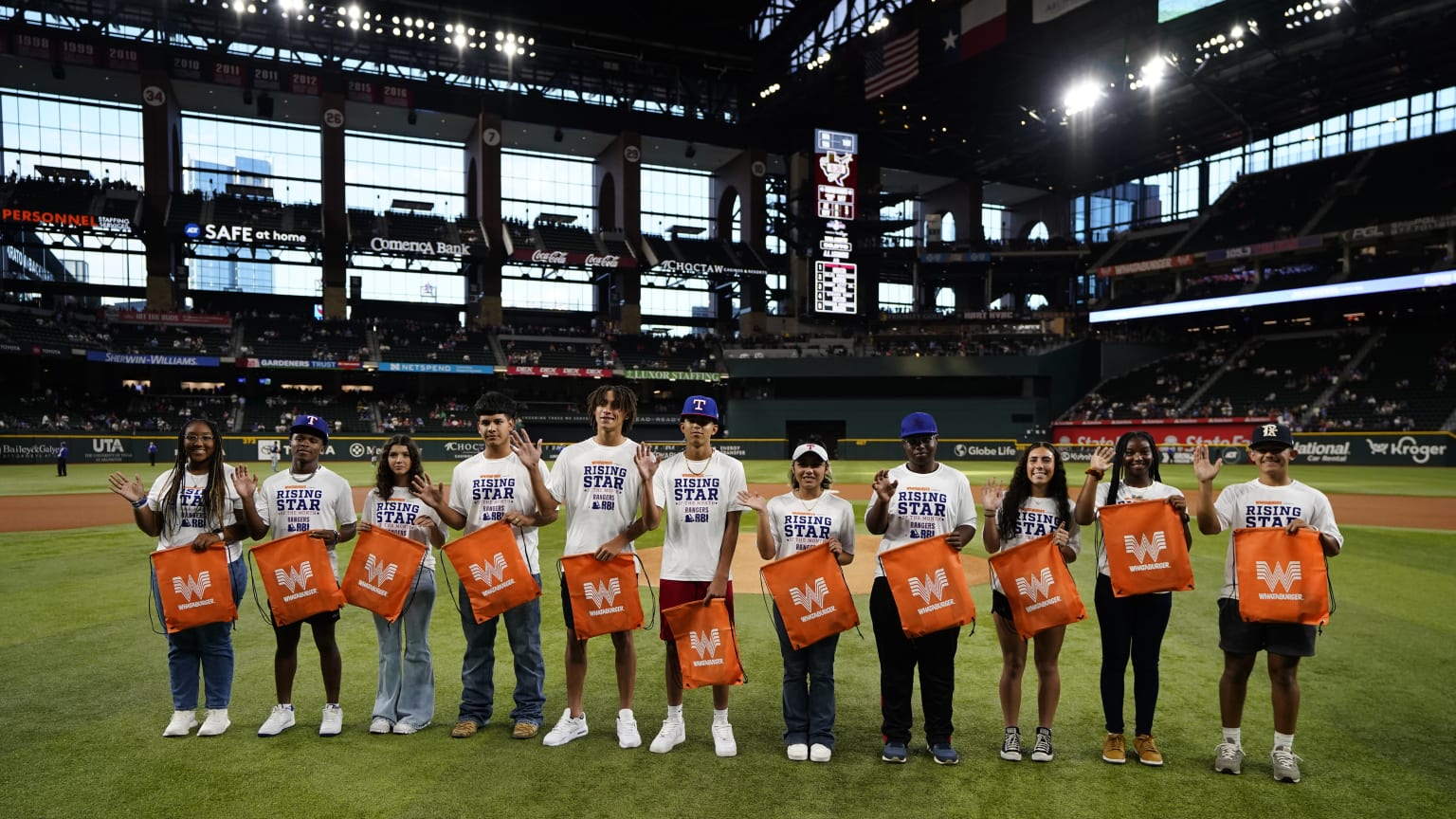 World Series champions Houston Astros surprise fans at Whataburger