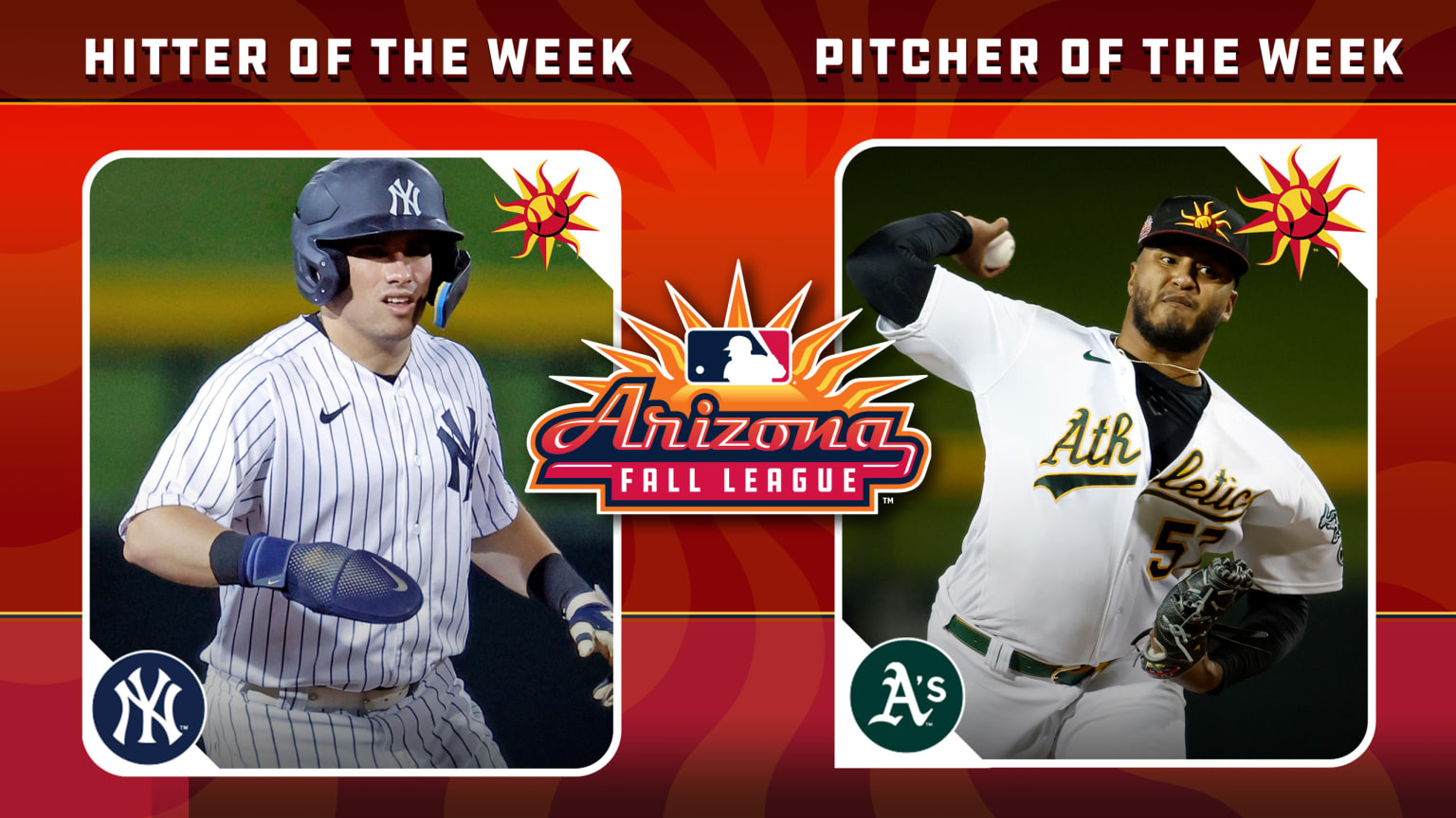 Arizona Fall League 2023 Week 6 award winners