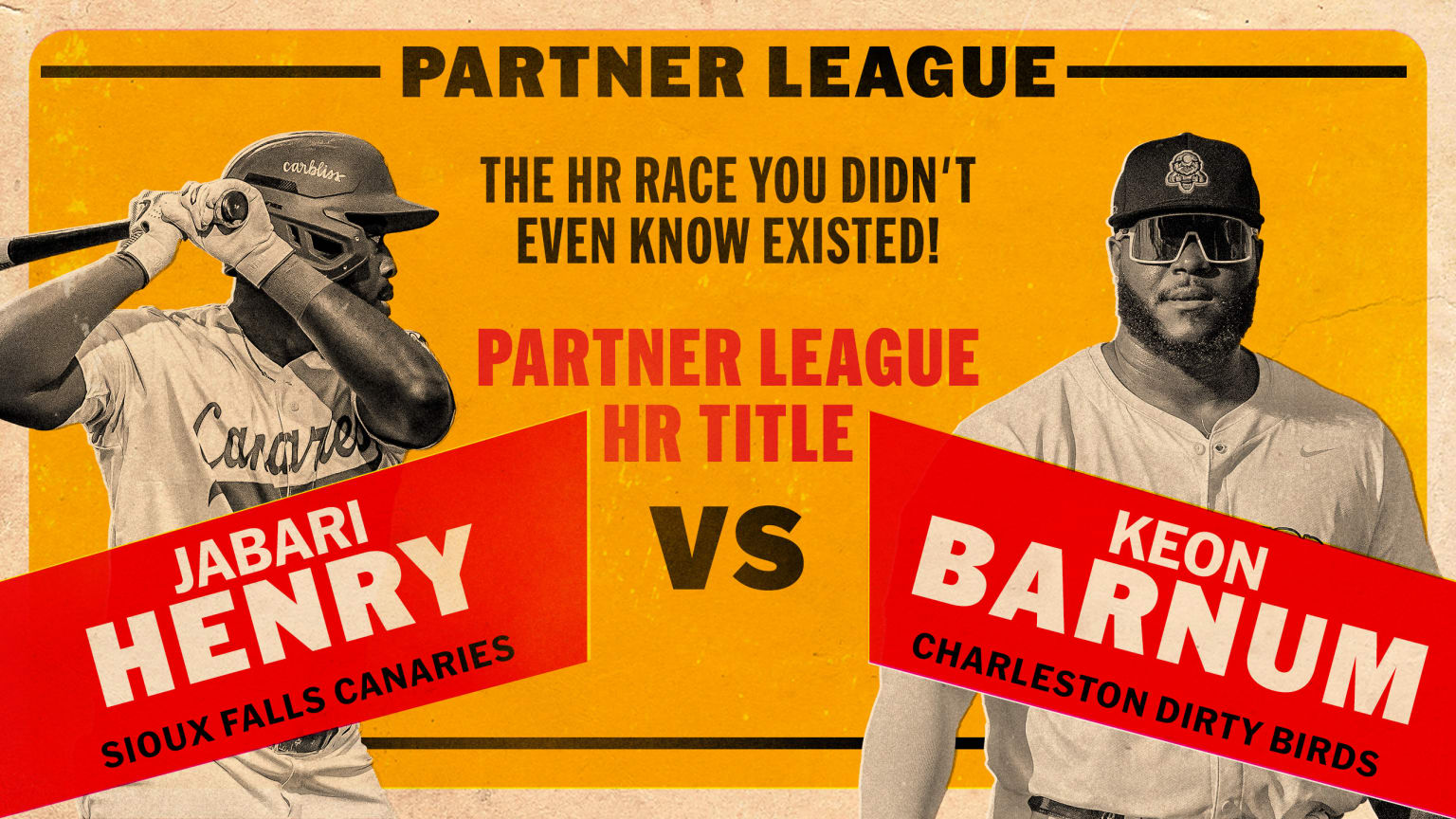 A boxing-style promo poster with photos of Jabari Henry and Keon Barnum A boxing-style promo poster with photos of Jabari Henry and Keon Barnum