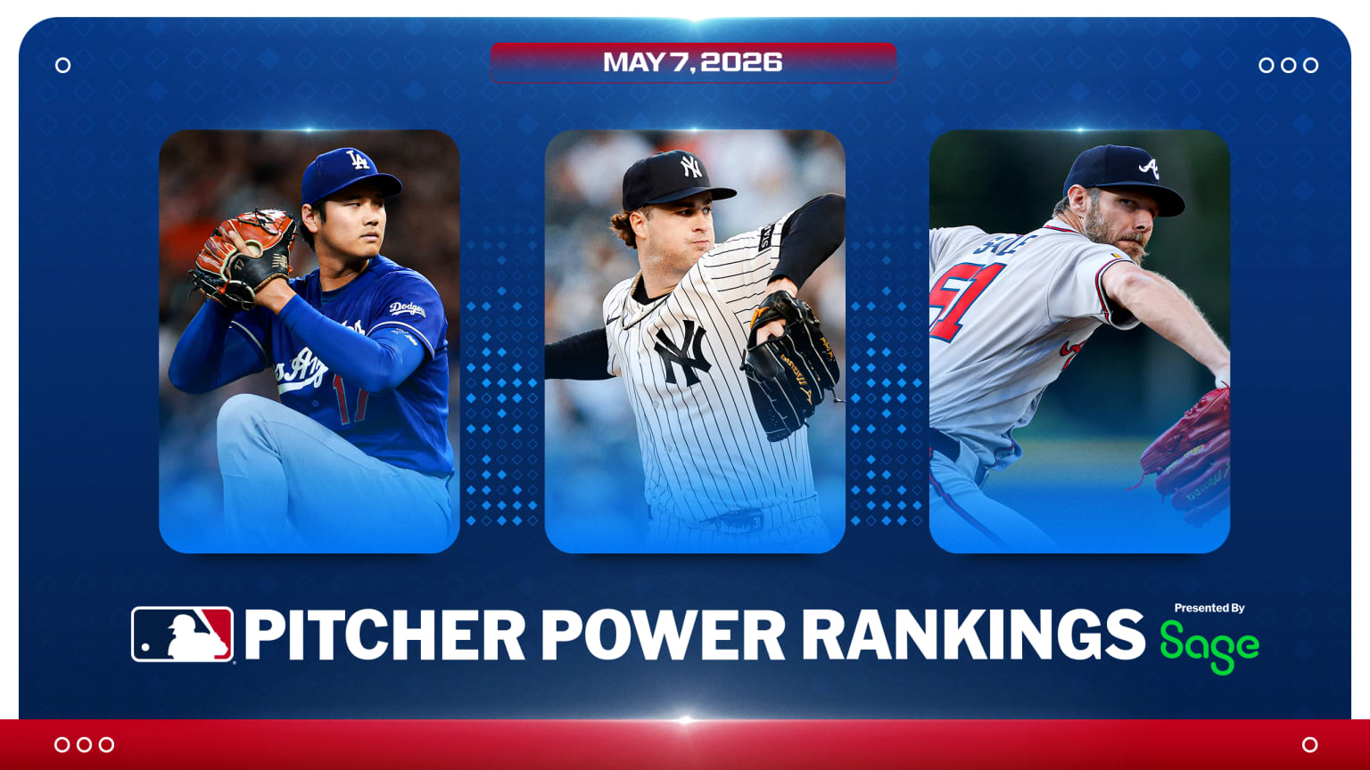 Shohei Ohtani, Cam Schlittler and Chris Sale