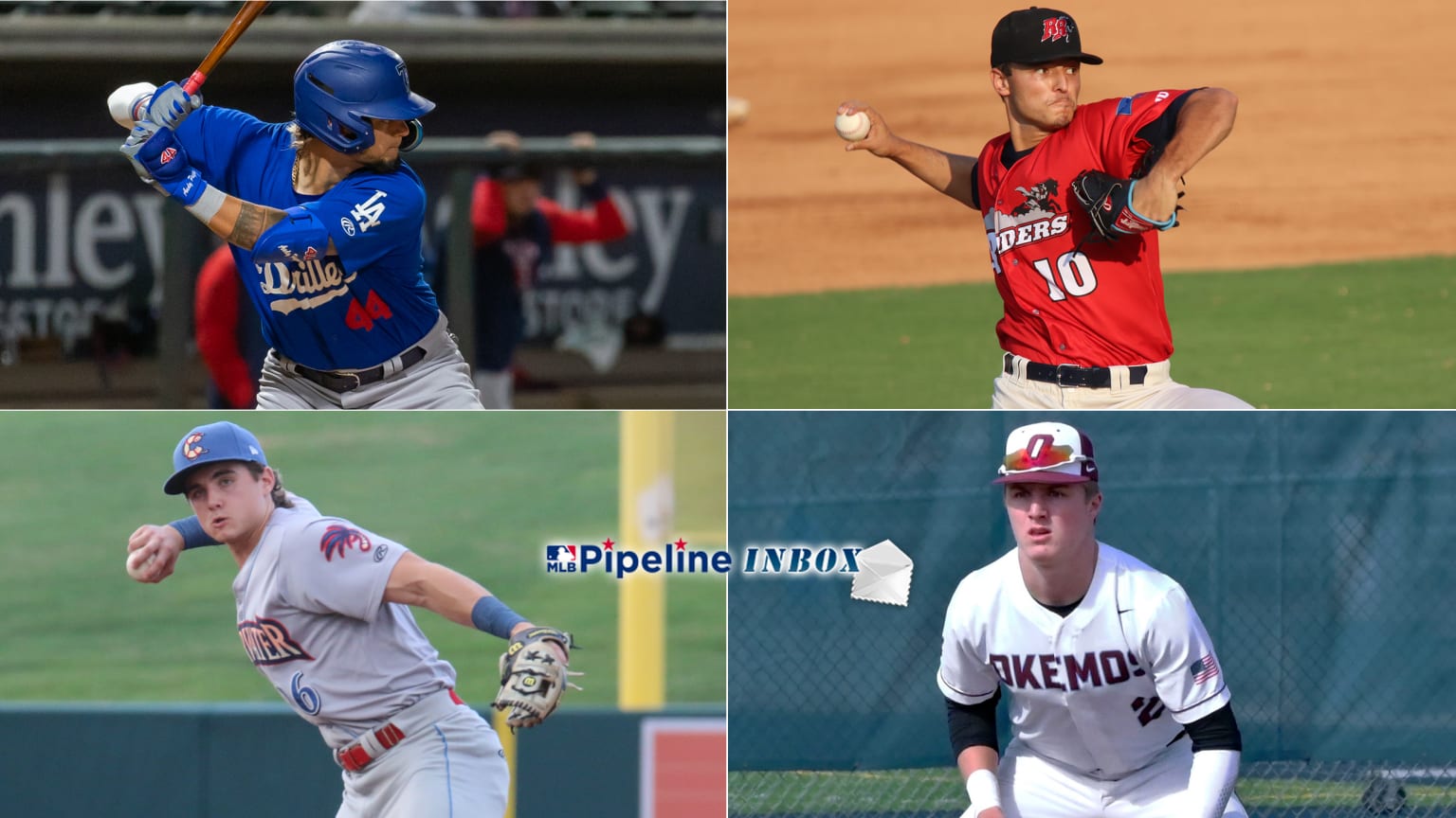 Four of MLB's top prospects