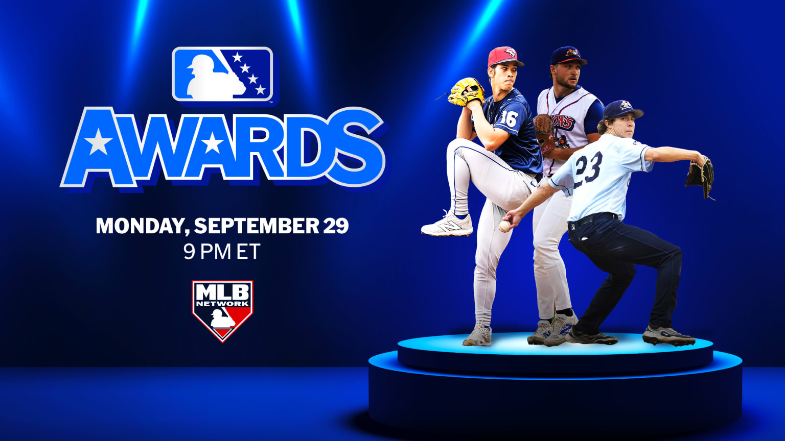 Jonah Tong, Trey Yesavage and Griffin Herring