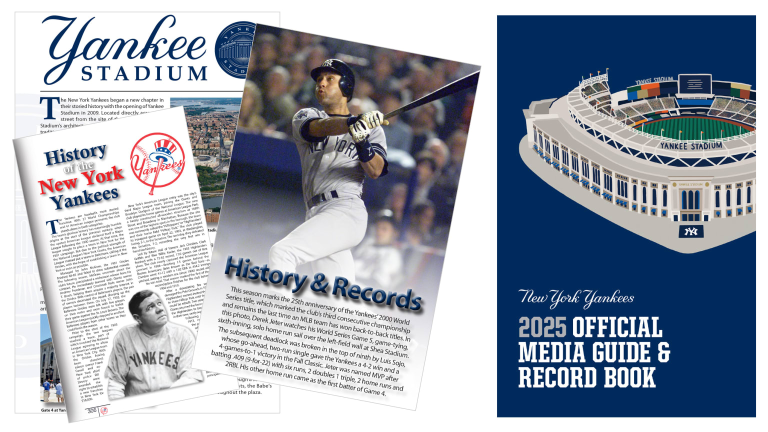 2009年ニューヨーク・ヤンキース公式イヤーブック MLB New York Yankees 2009 Team Calendar: Turner Licensing