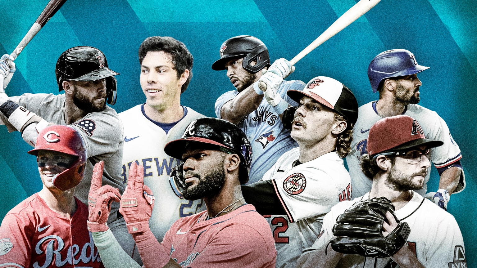 A collage of eight players looking to turn their seasons around