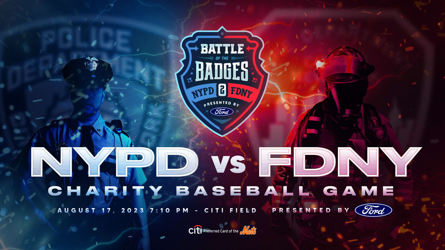 Battle of the Badges New York Mets