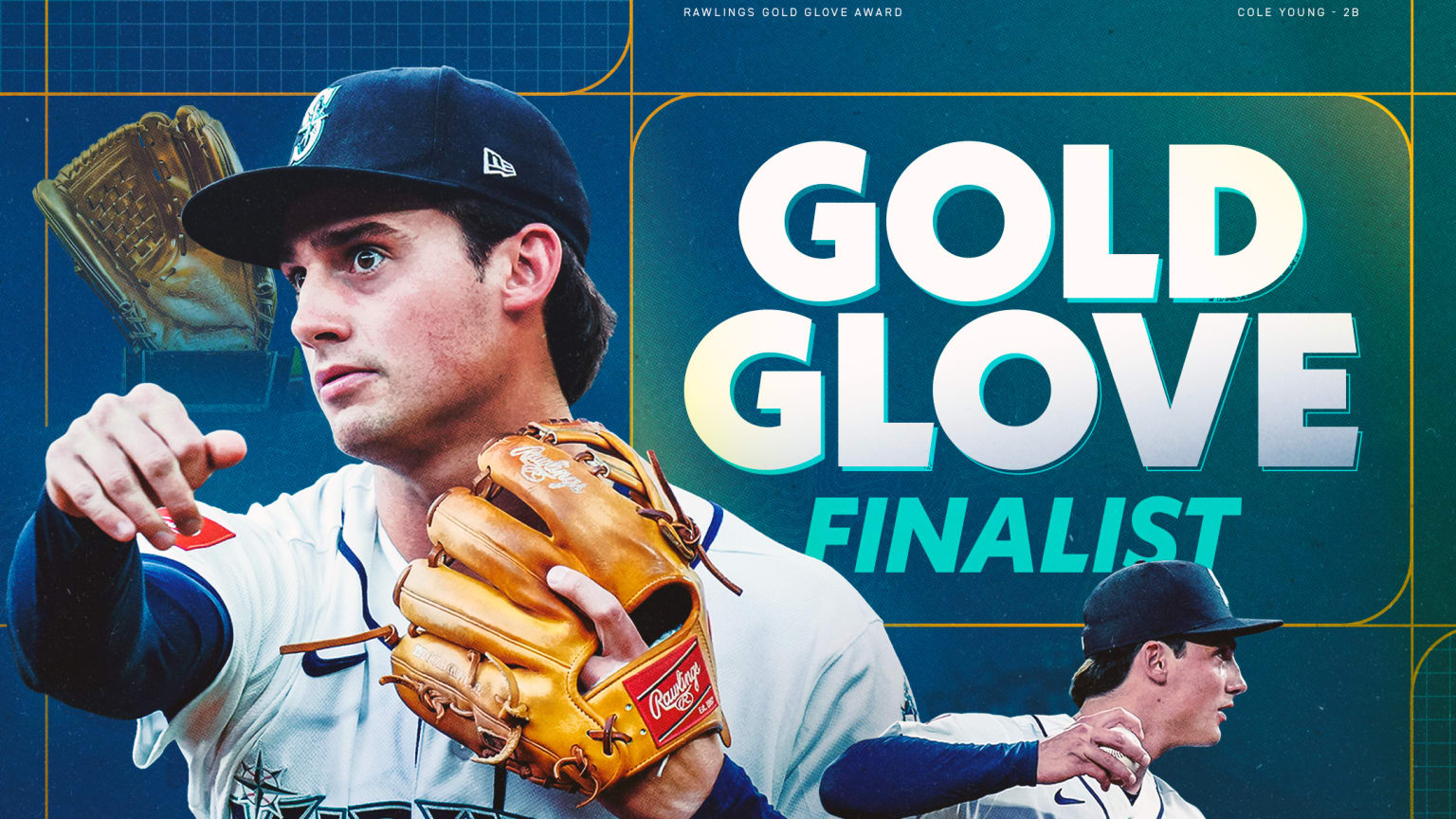 Square Fielding Cole Young Named Gold Glove Finalist