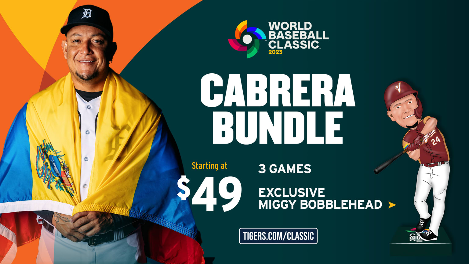 Detroit Tigers on X: The World Baseball Classic is back and so is  @MiguelCabrera. 🇻🇪  / X