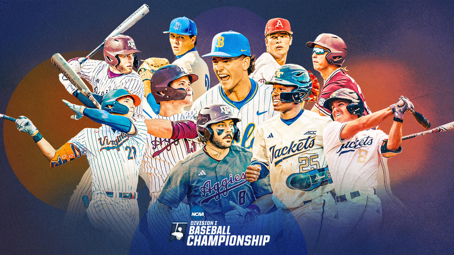 Images of 10 MLB Draft prospects who will play in the NCAA Regionals