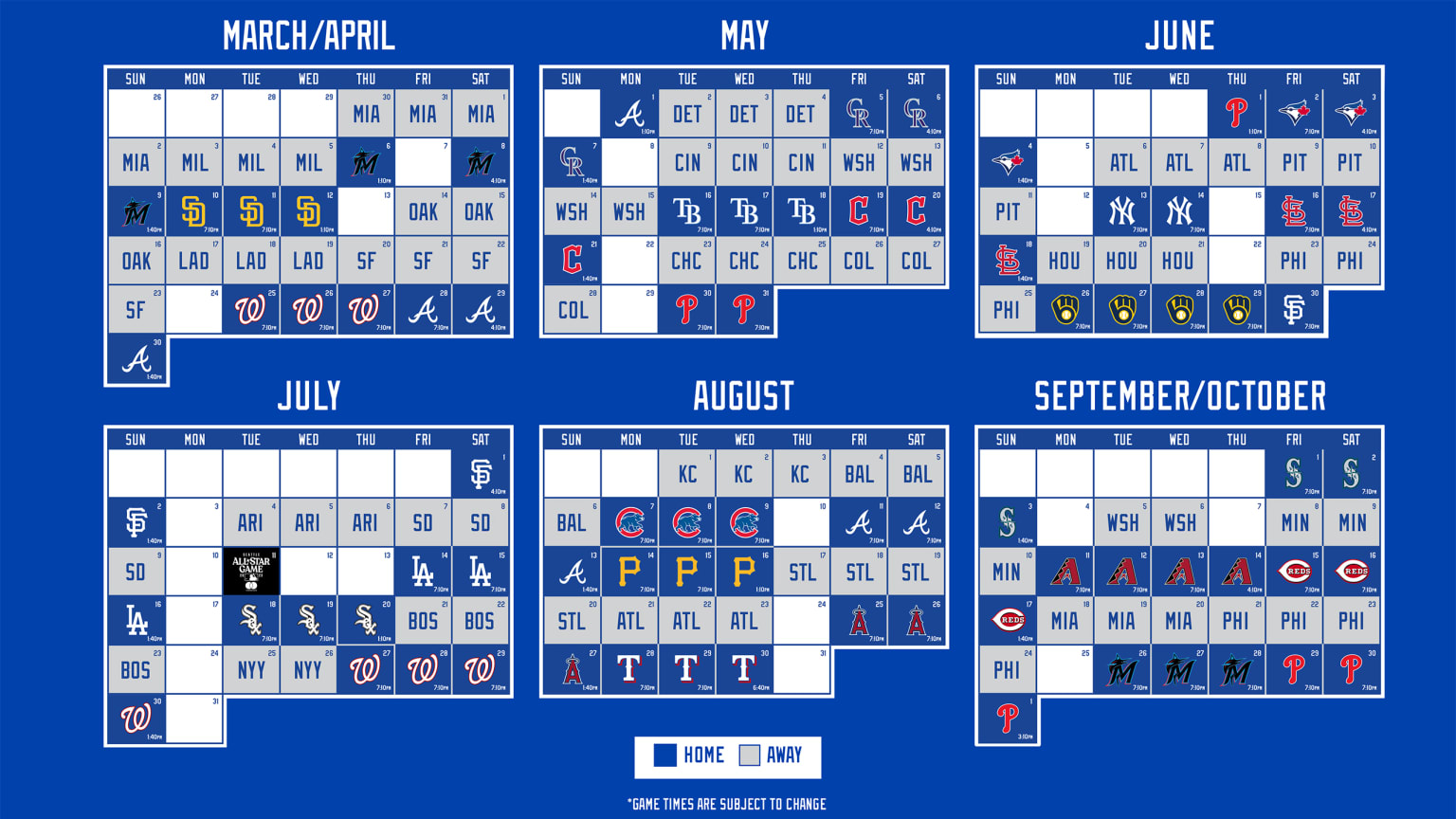 Printable Schedule New York Mets
