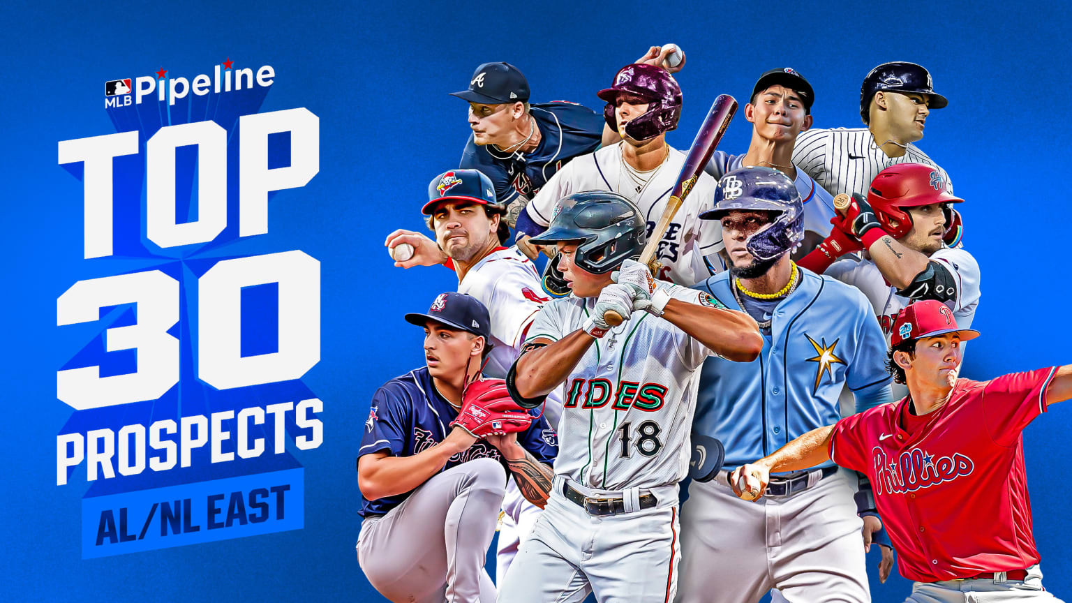 A photo montage of 10 top prospects